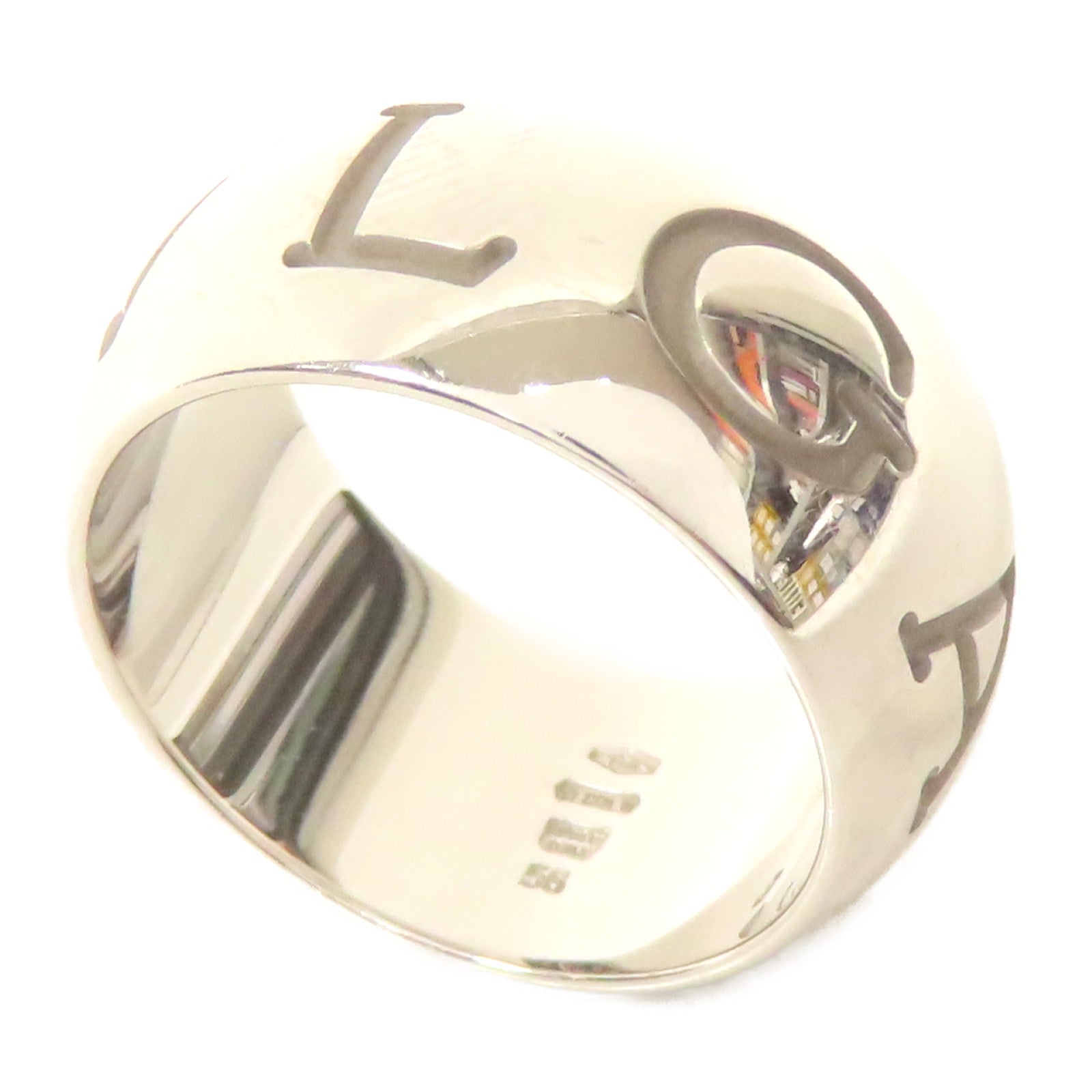 BVLGARI **【激減優惠】18K白金Ring戒指US#7銀色