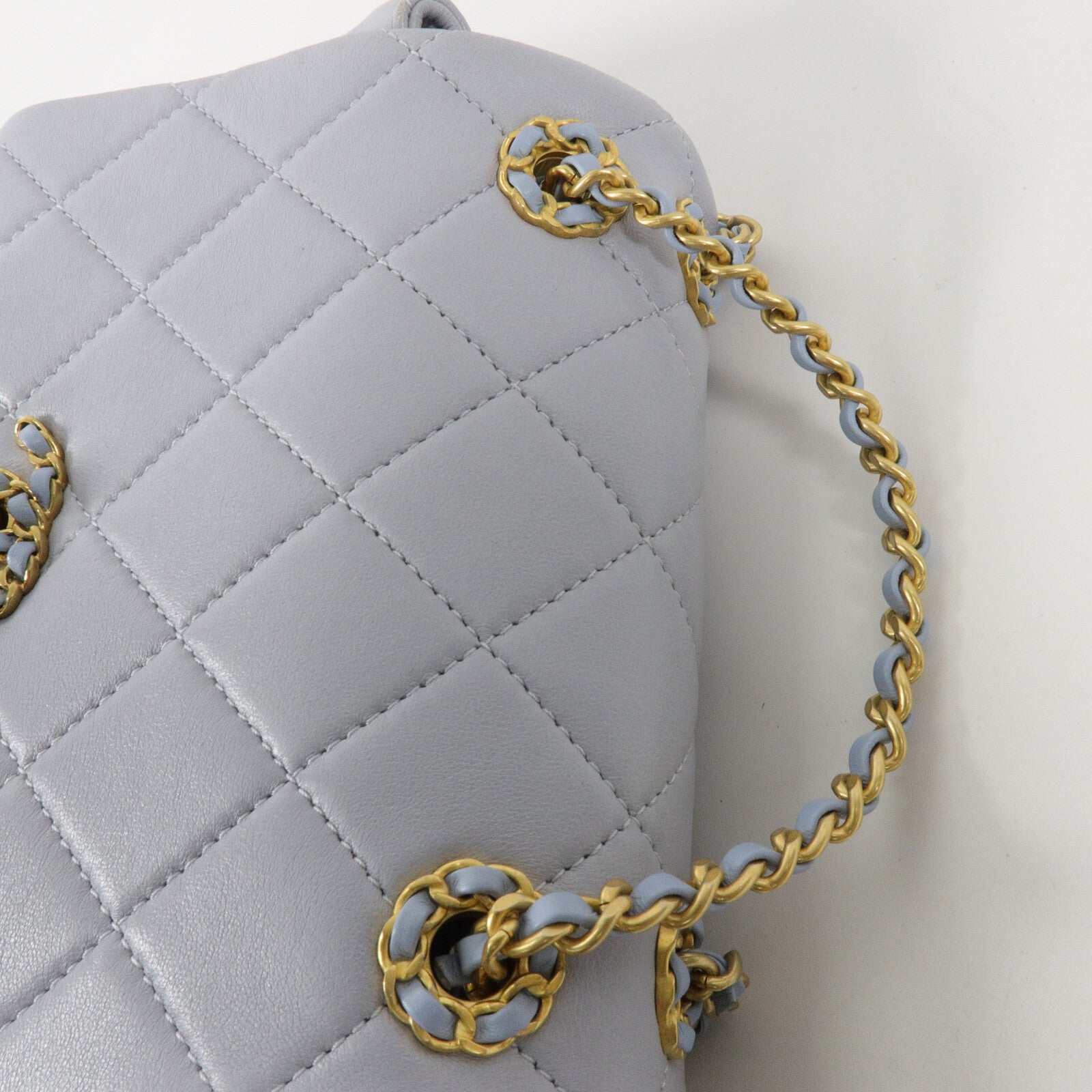 CHANEL 羊皮皮革Chanel 19 Backpack背包