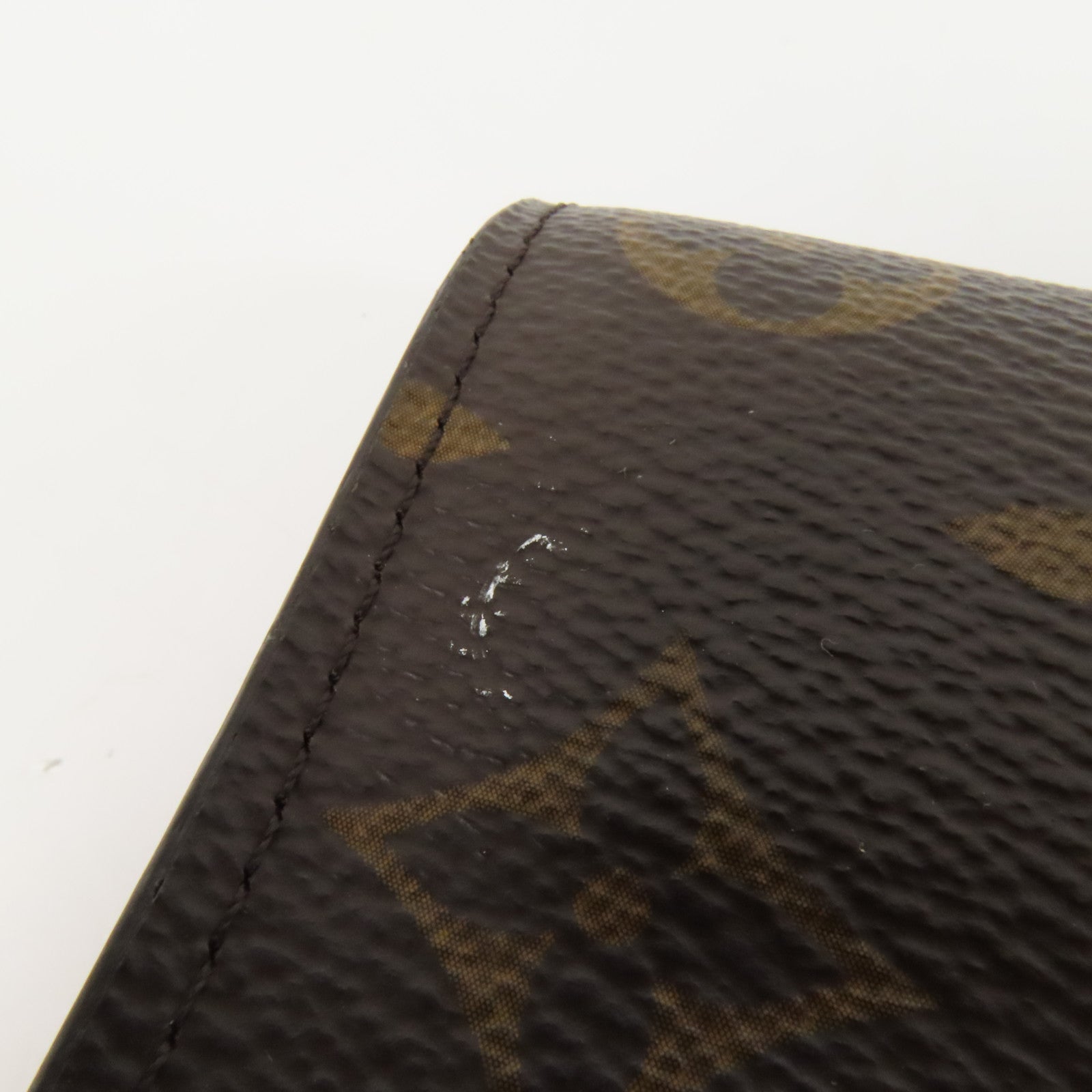 LOUIS VUITTON Monogram Flore Chain Wallet金扣鏈帶肩背袋