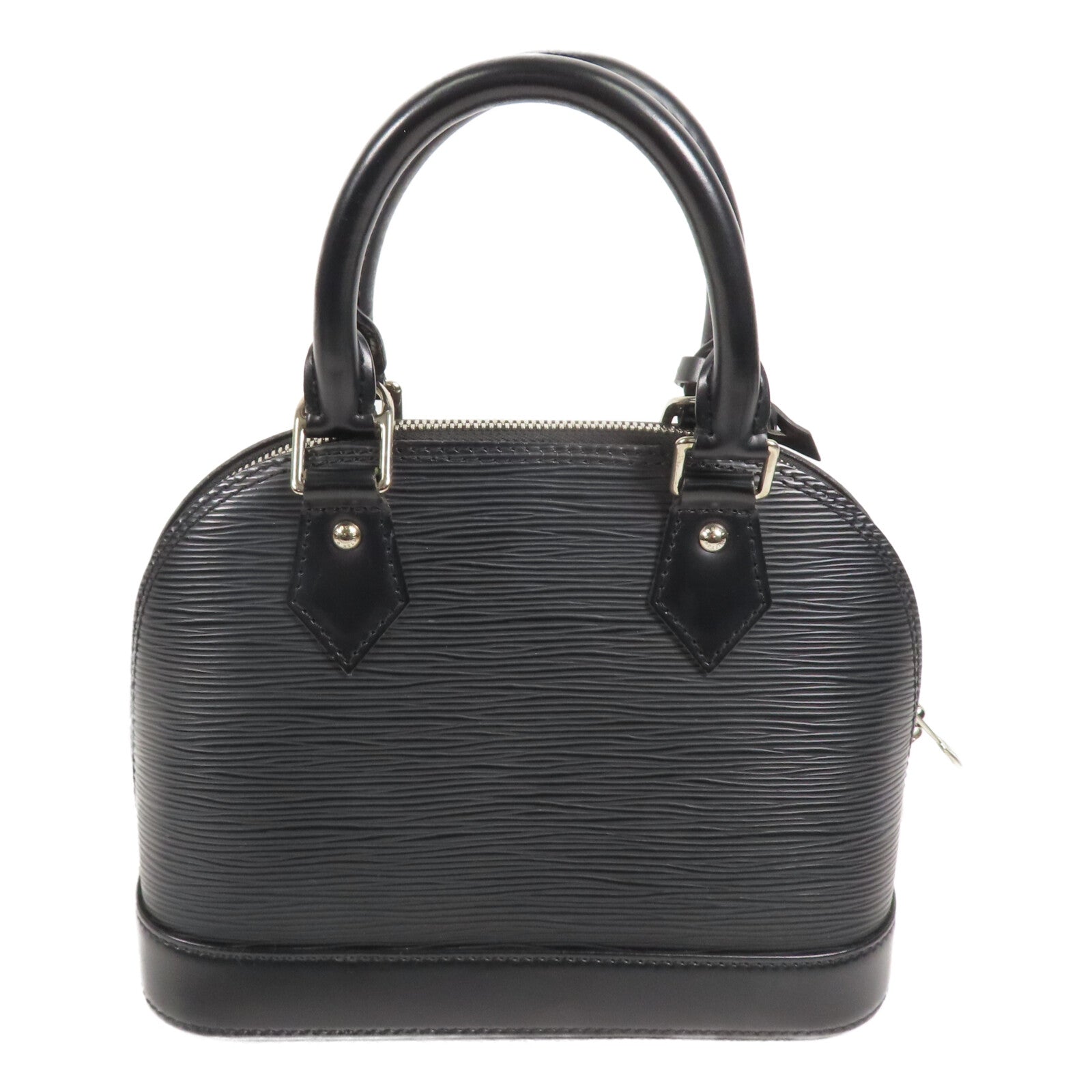 LOUIS VUITTON Epi Alma BB銀扣手挽肩背兩用袋