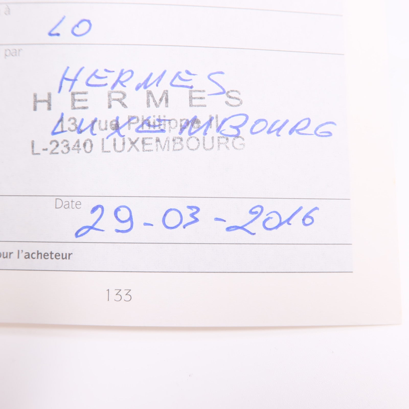 HERMES H Watch HH1.201