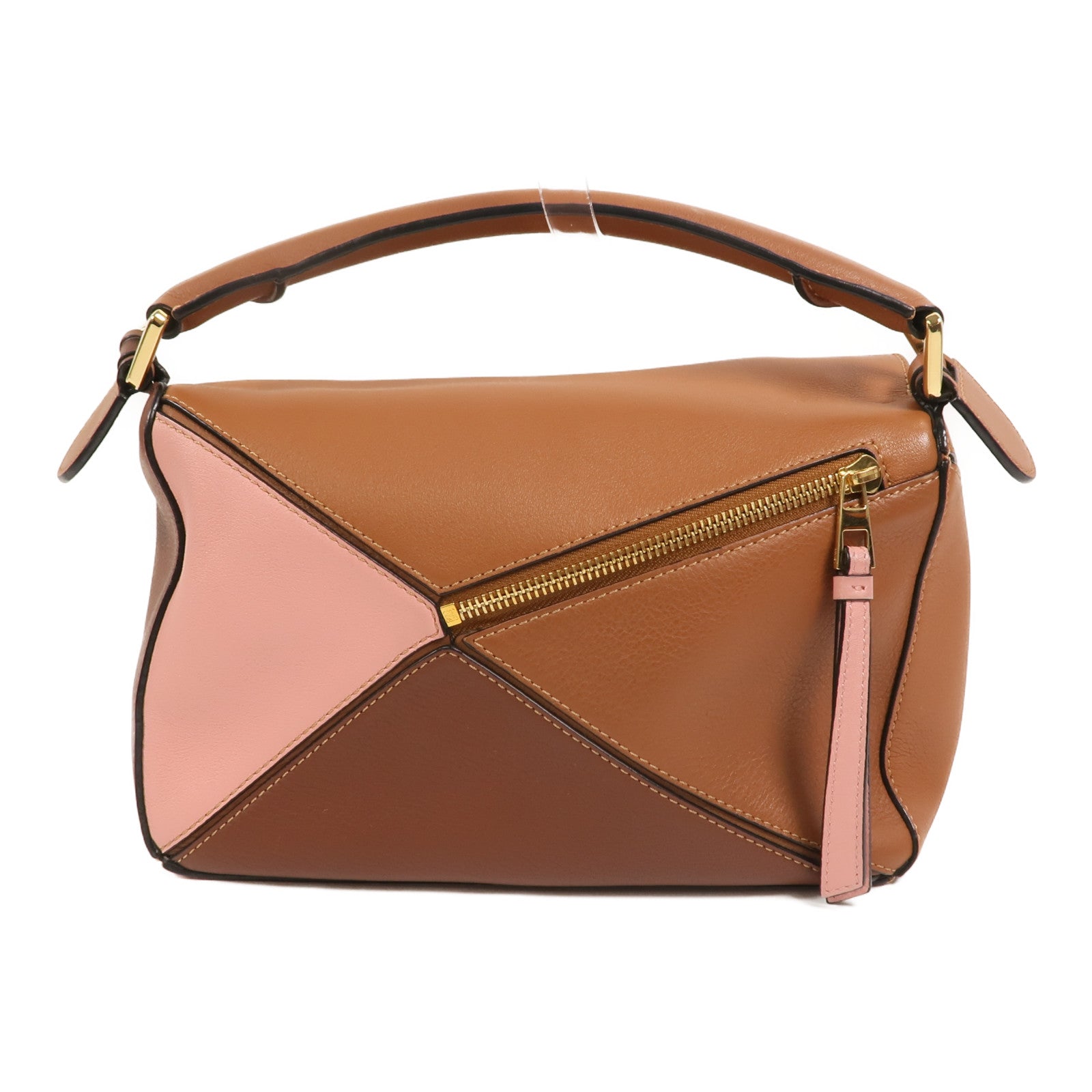 LOEWE 牛皮皮革Puzzle Small手挽肩背兩用袋