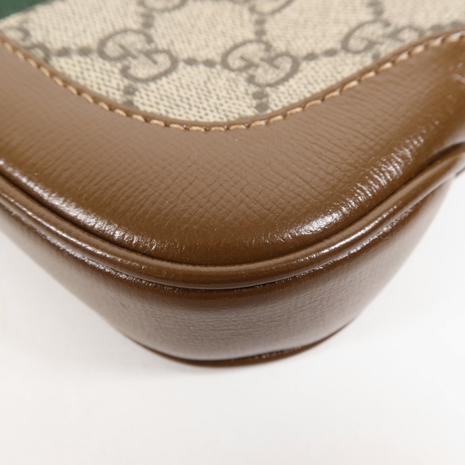 GUCCI 塗層帆布Jackie 1961 Mini Bag金扣手挽肩背兩用袋