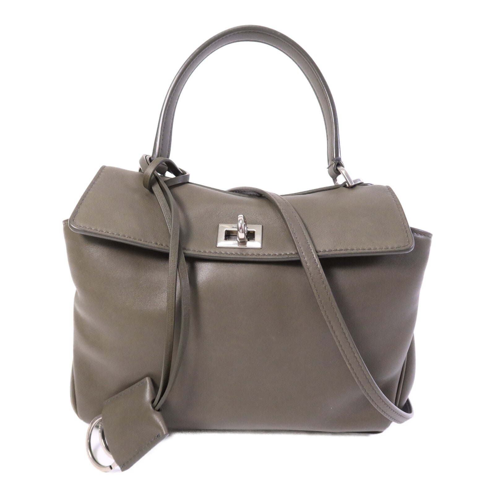 BALENCIAGA 皮革Rodeo Mini Bag手挽肩背兩用袋