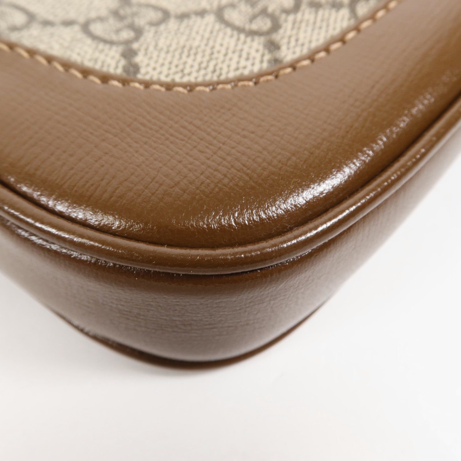 GUCCI 塗層帆布Jackie 1961 Mini Bag金扣手挽肩背兩用袋