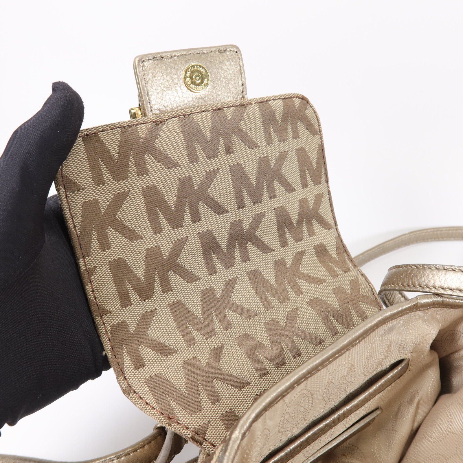 Michael Kors 帆布Shoulder Bag肩背袋