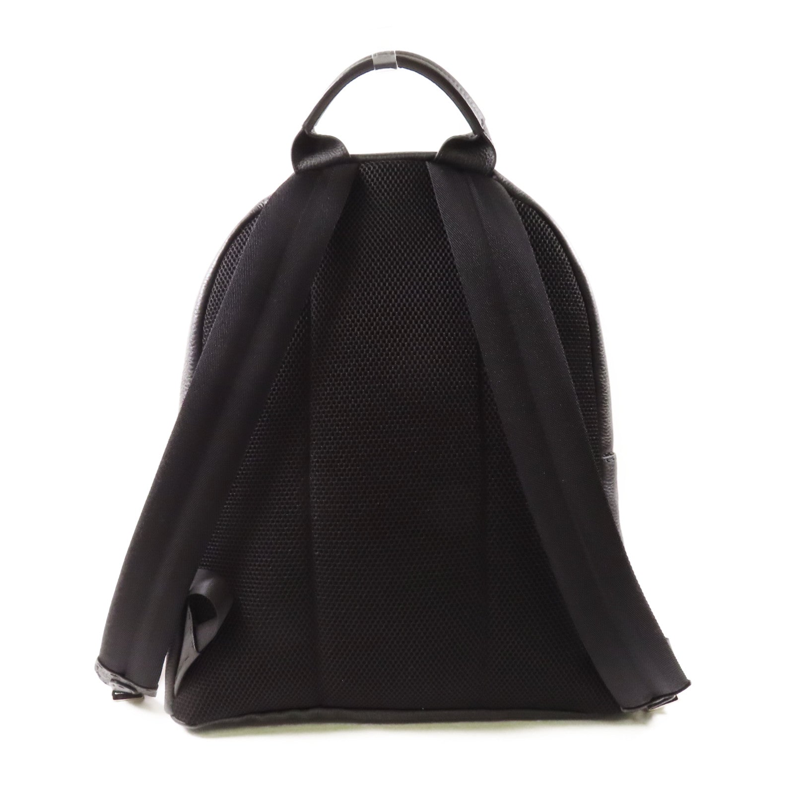 FENDI【激減優惠】 牛皮皮革Faces Selleria Backpack銀扣背包