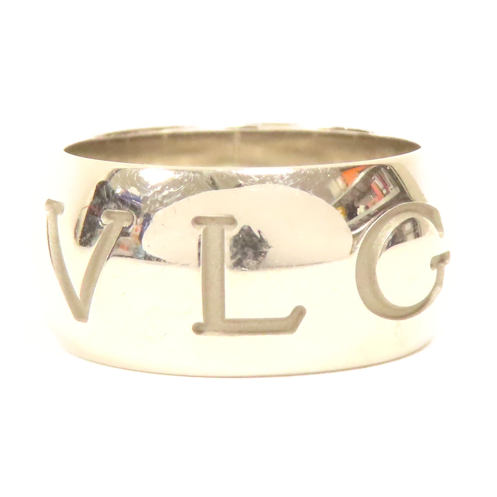 BVLGARI **【激減優惠】18K白金Ring戒指US#7銀色