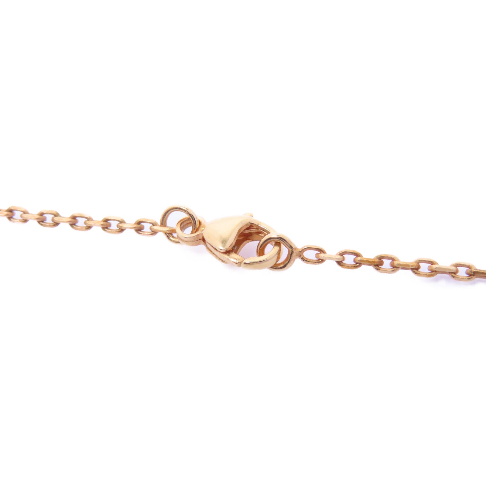 HERMES 金屬Pop H Necklace項鍊粉紅色金色