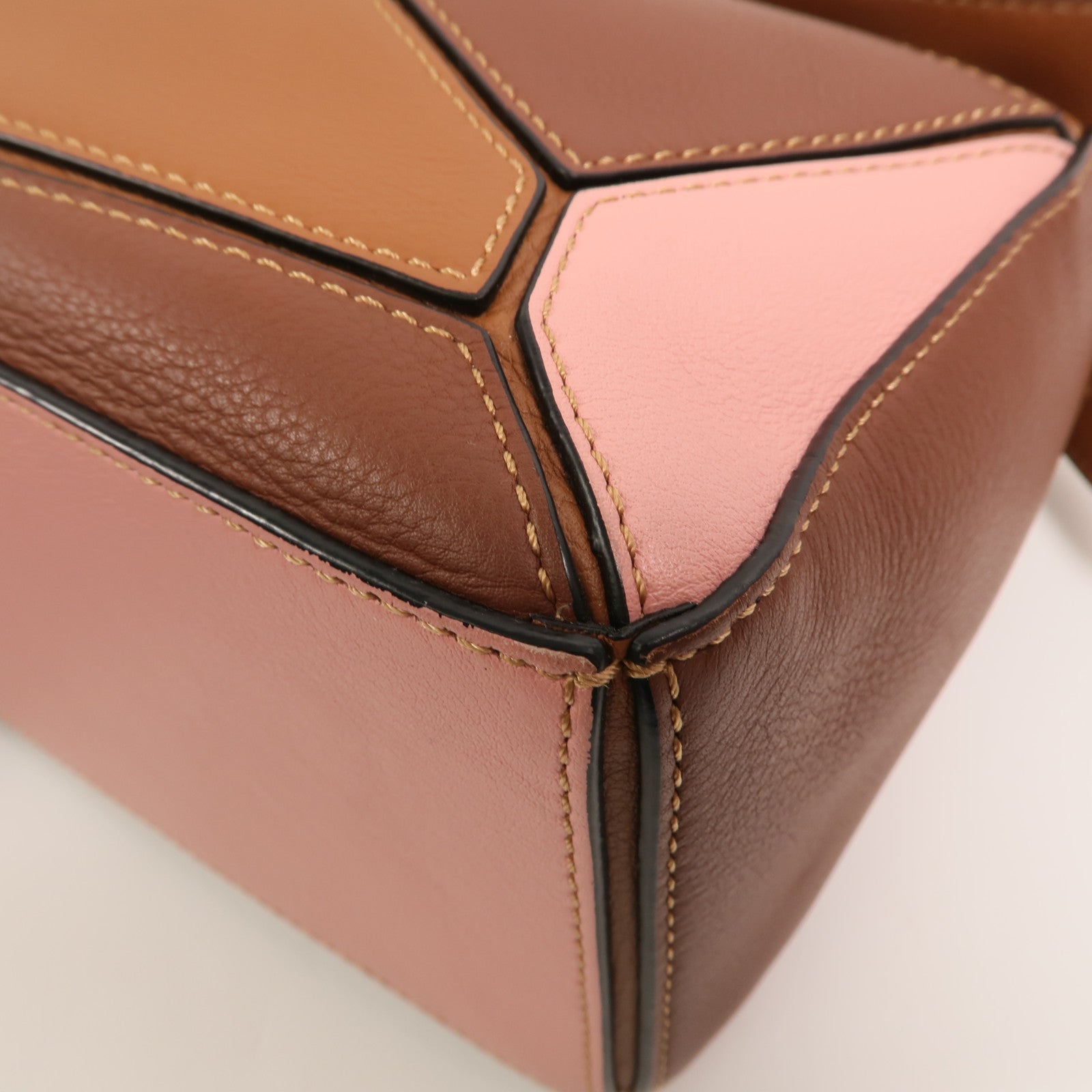LOEWE 牛皮皮革Puzzle Small手挽肩背兩用袋