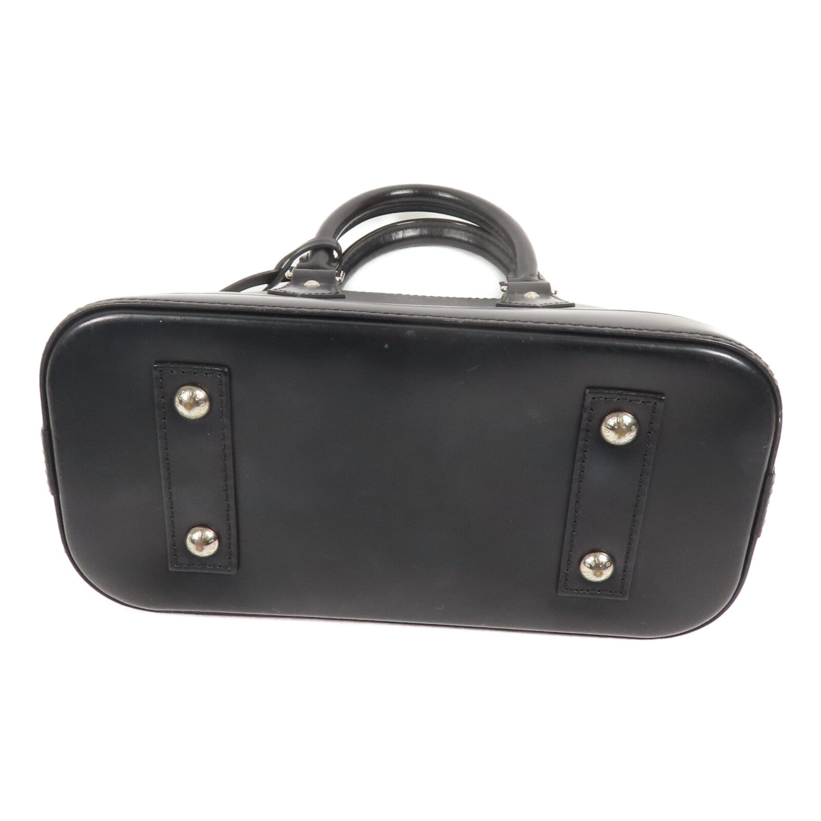 LOUIS VUITTON Epi Alma BB銀扣手挽肩背兩用袋