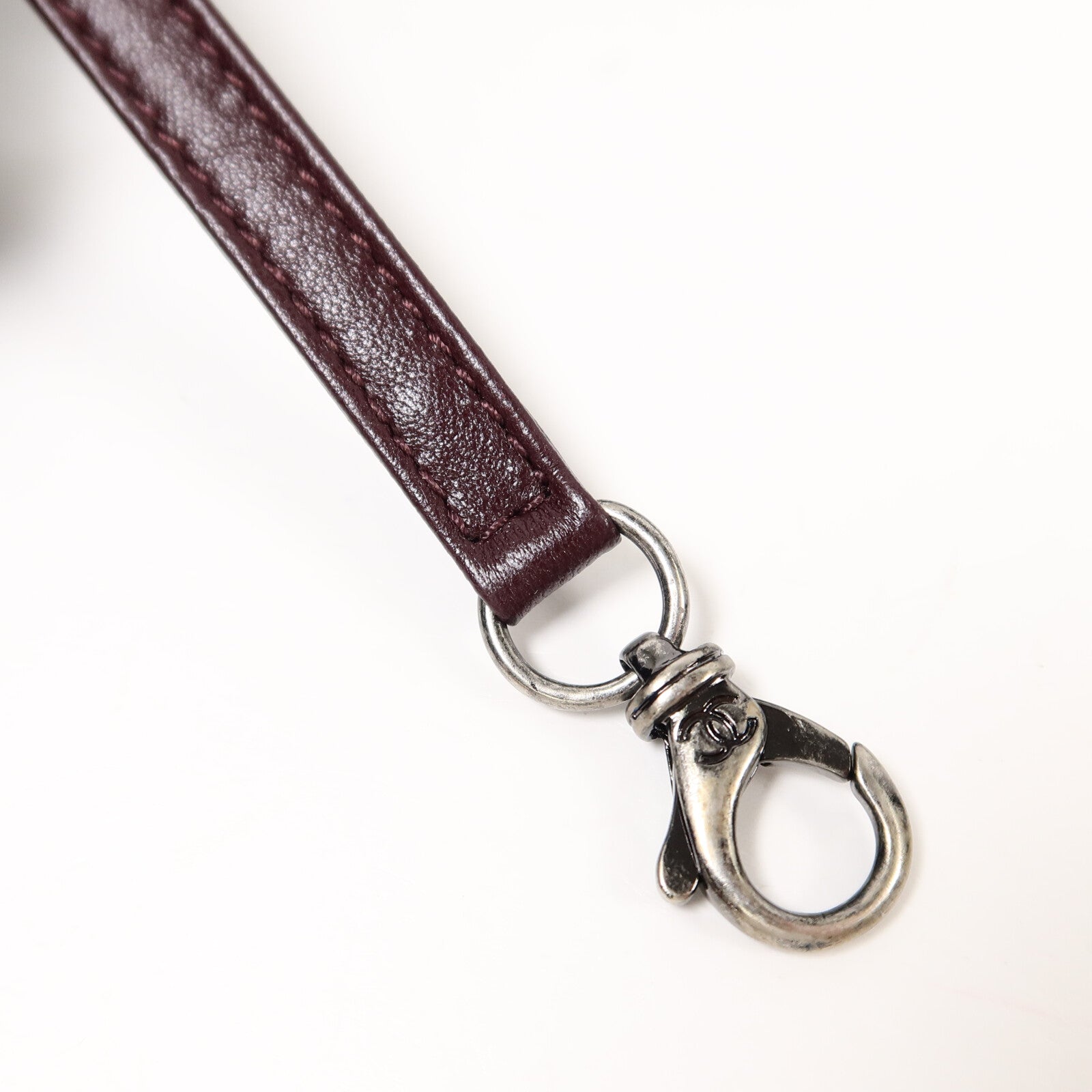 CHANEL 牛皮皮革Shoulder Bag鏈帶肩背袋