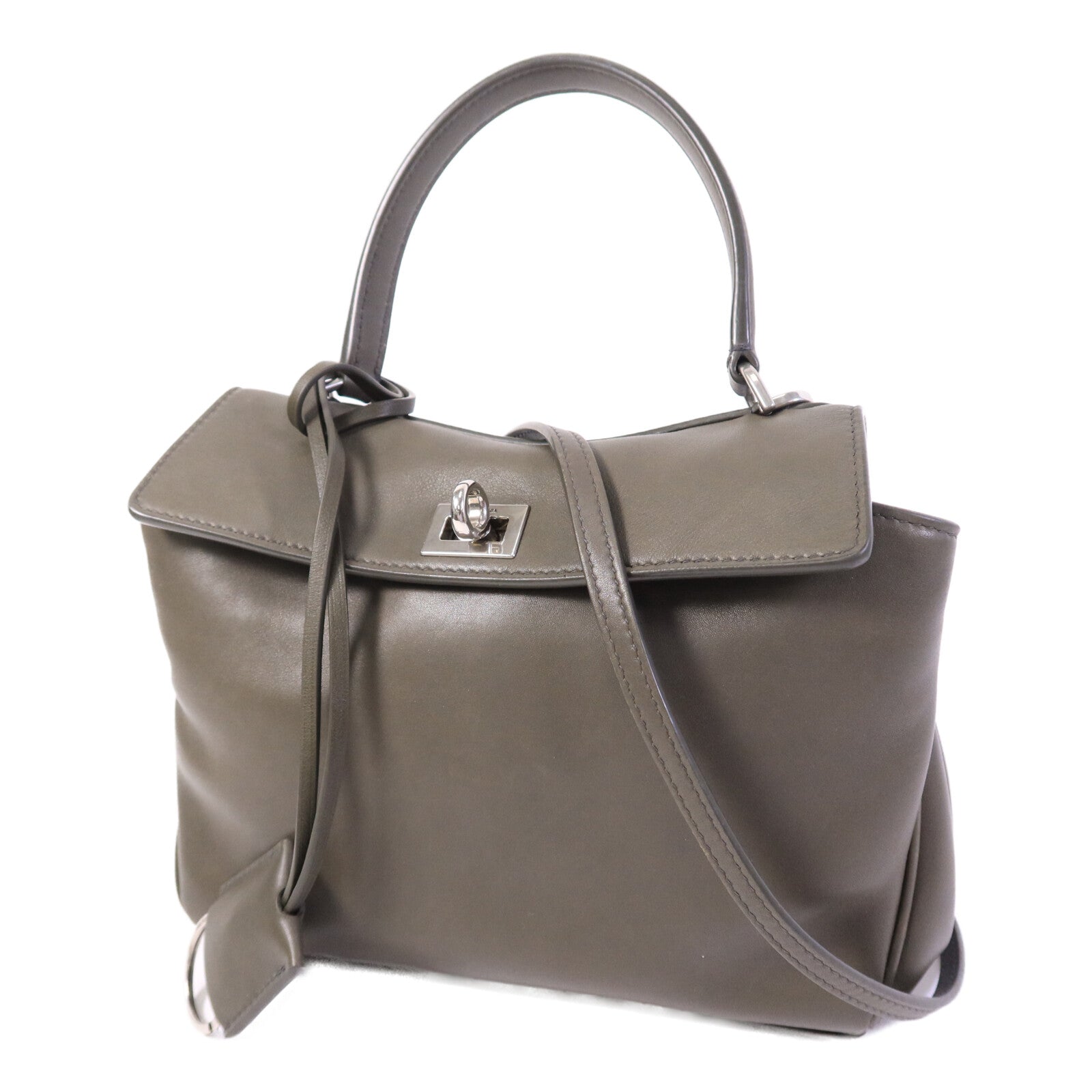 BALENCIAGA 皮革Rodeo Mini Bag手挽肩背兩用袋