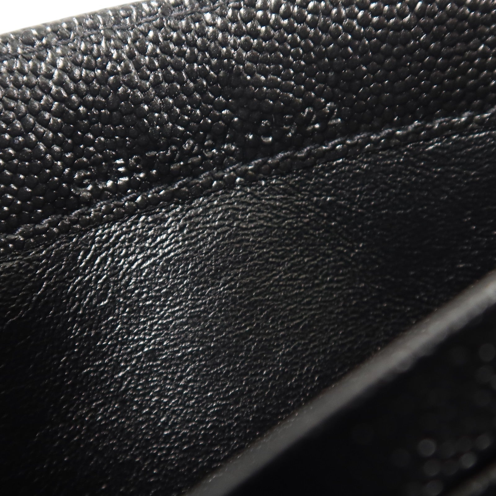 SAINT LAURENT 牛皮皮革Cassandre Matelasse Large Flap Wallet金扣長錢包