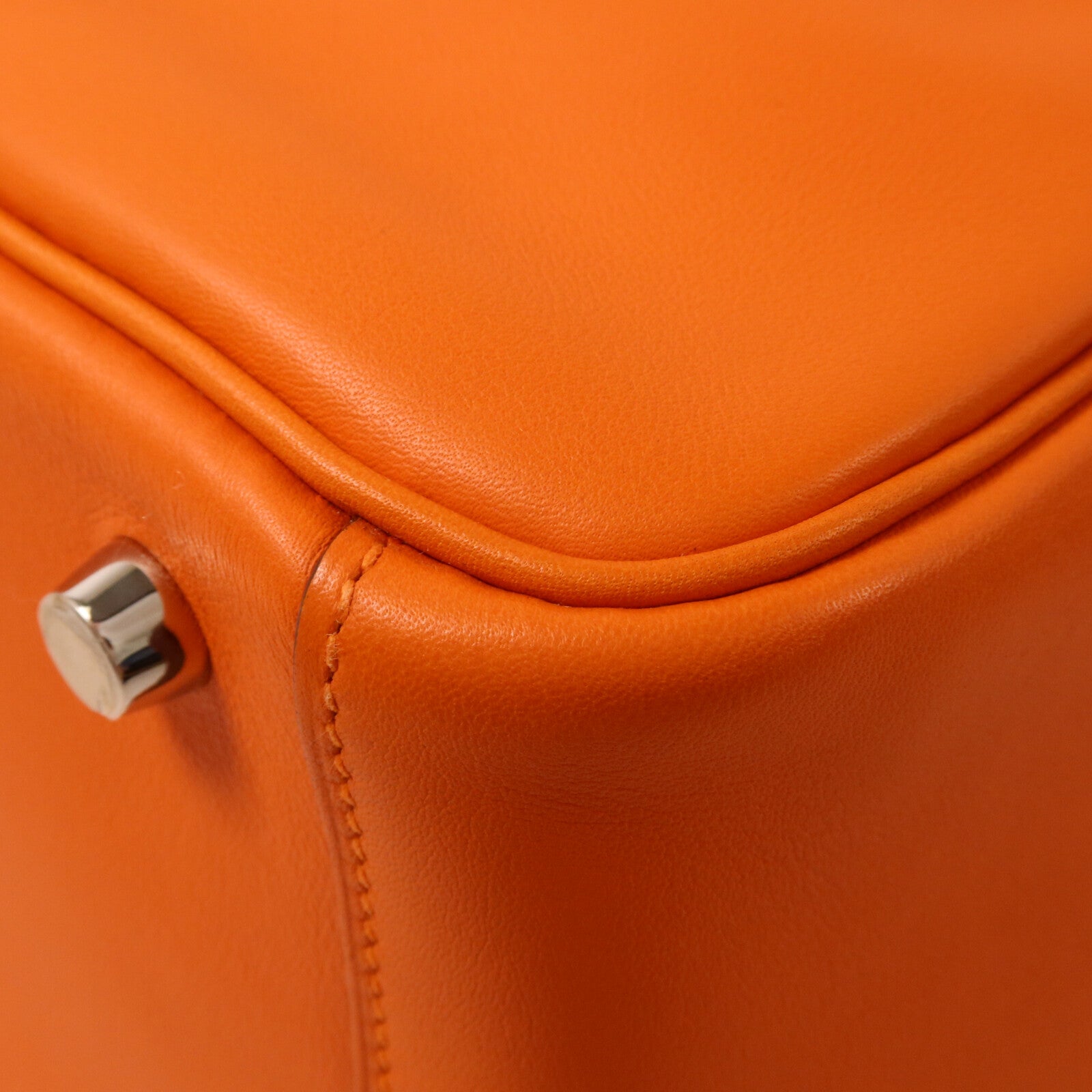 HERMES Swift皮革Lindy 26手挽肩背兩用袋Feu
