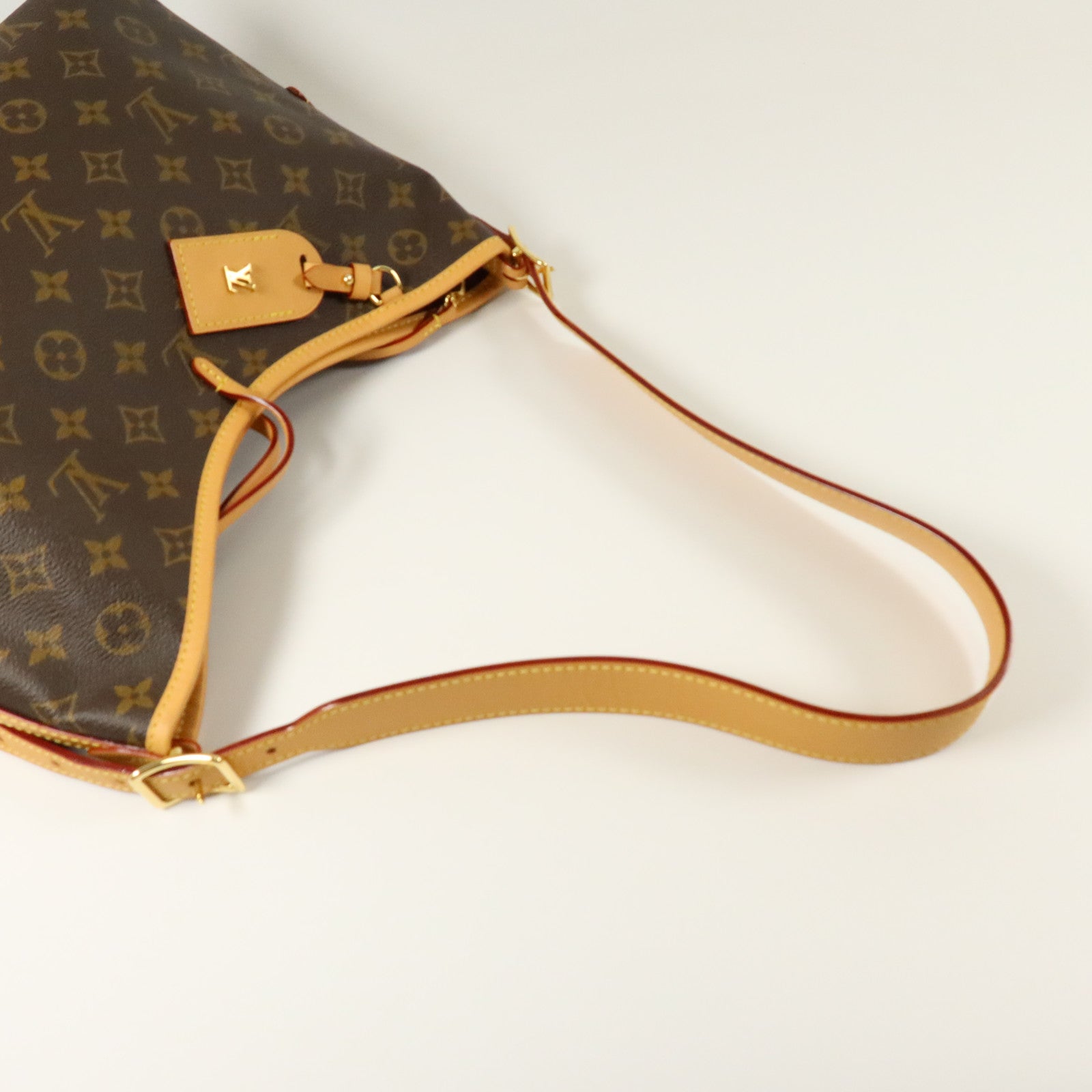LOUIS VUITTON Monogram CarryAll PM金扣肩背袋