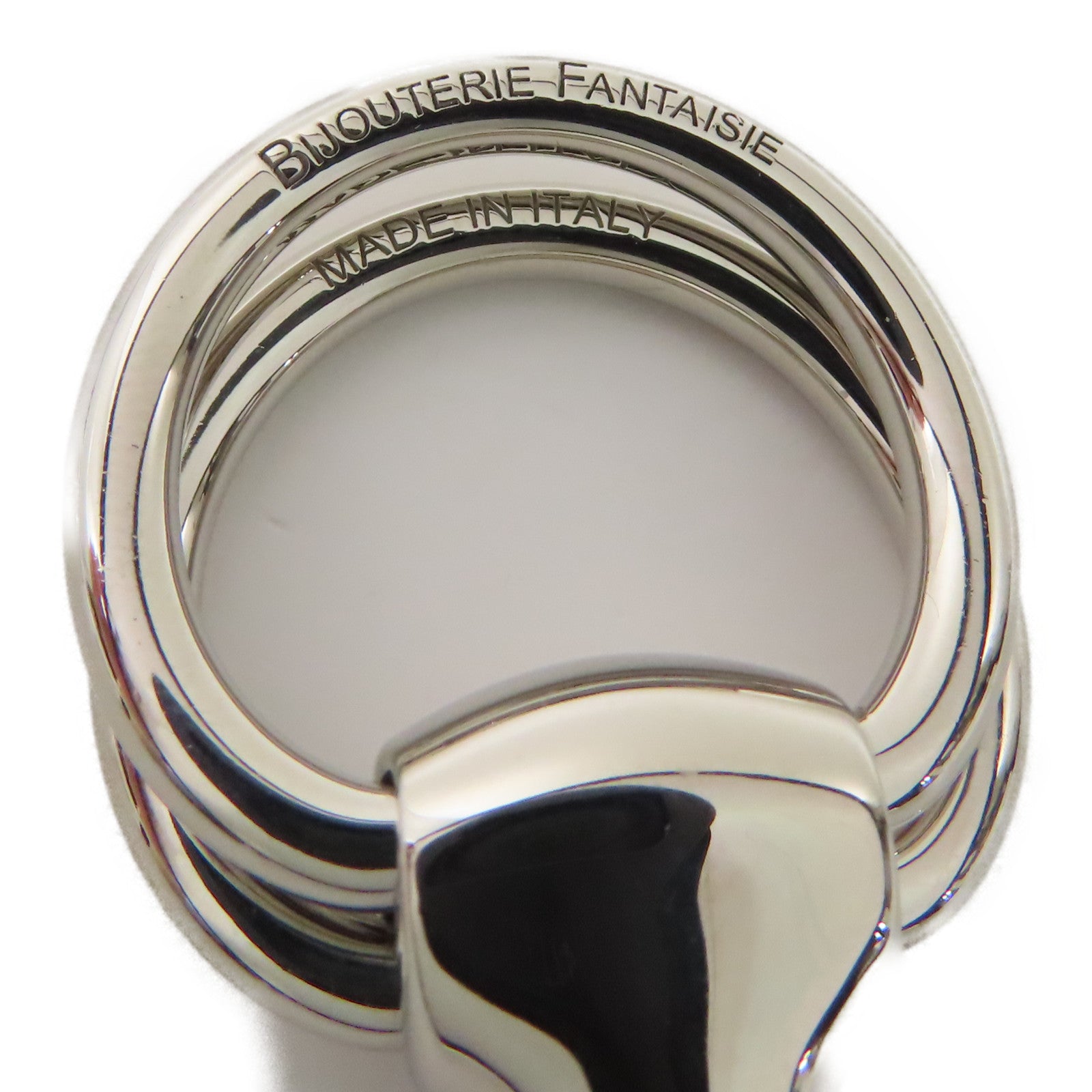 HERMES 金屬/皮革Scarf Ring絲巾環