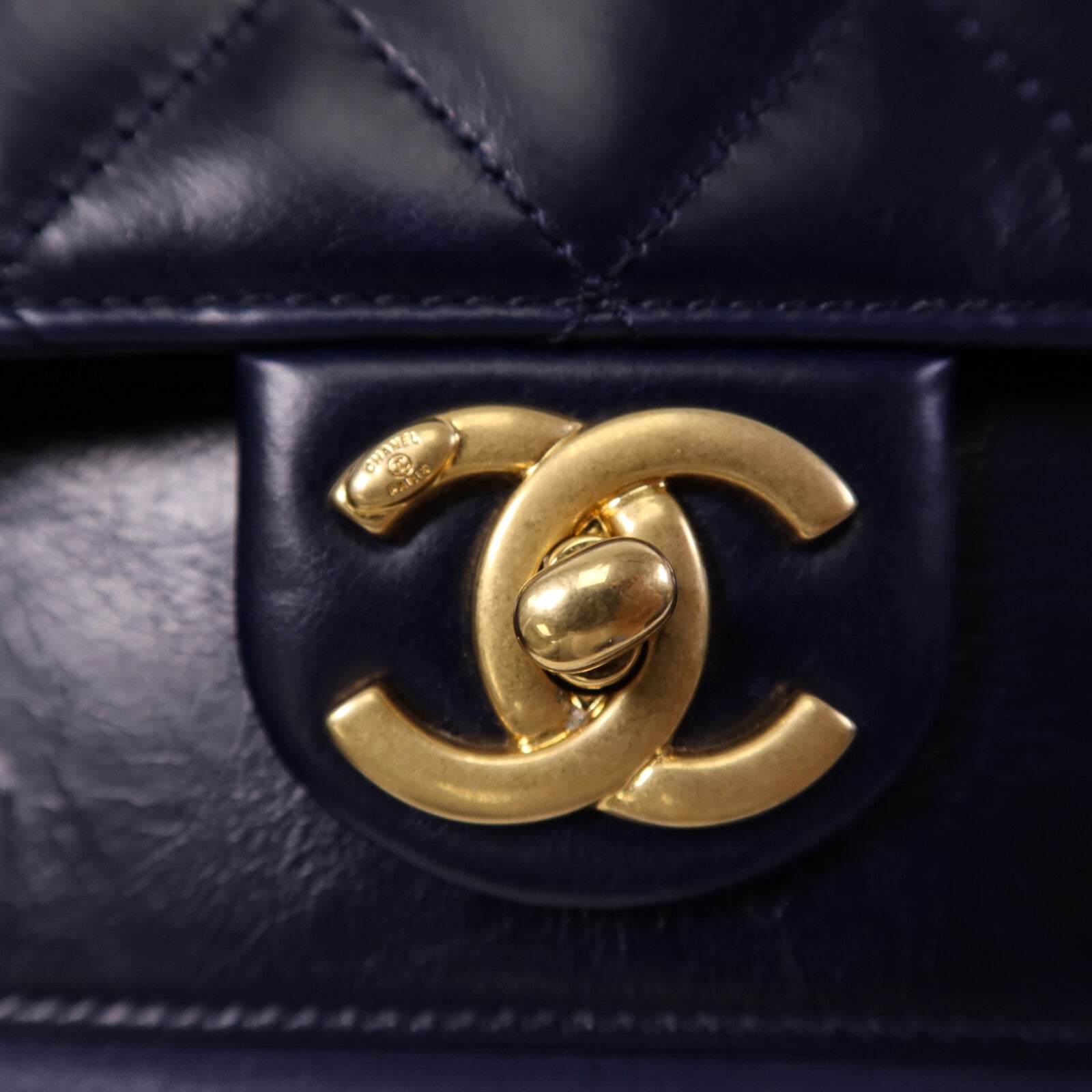 CHANEL 【激減優惠】牛皮皮革Chain Shoulder Bag金扣鏈帶肩背袋