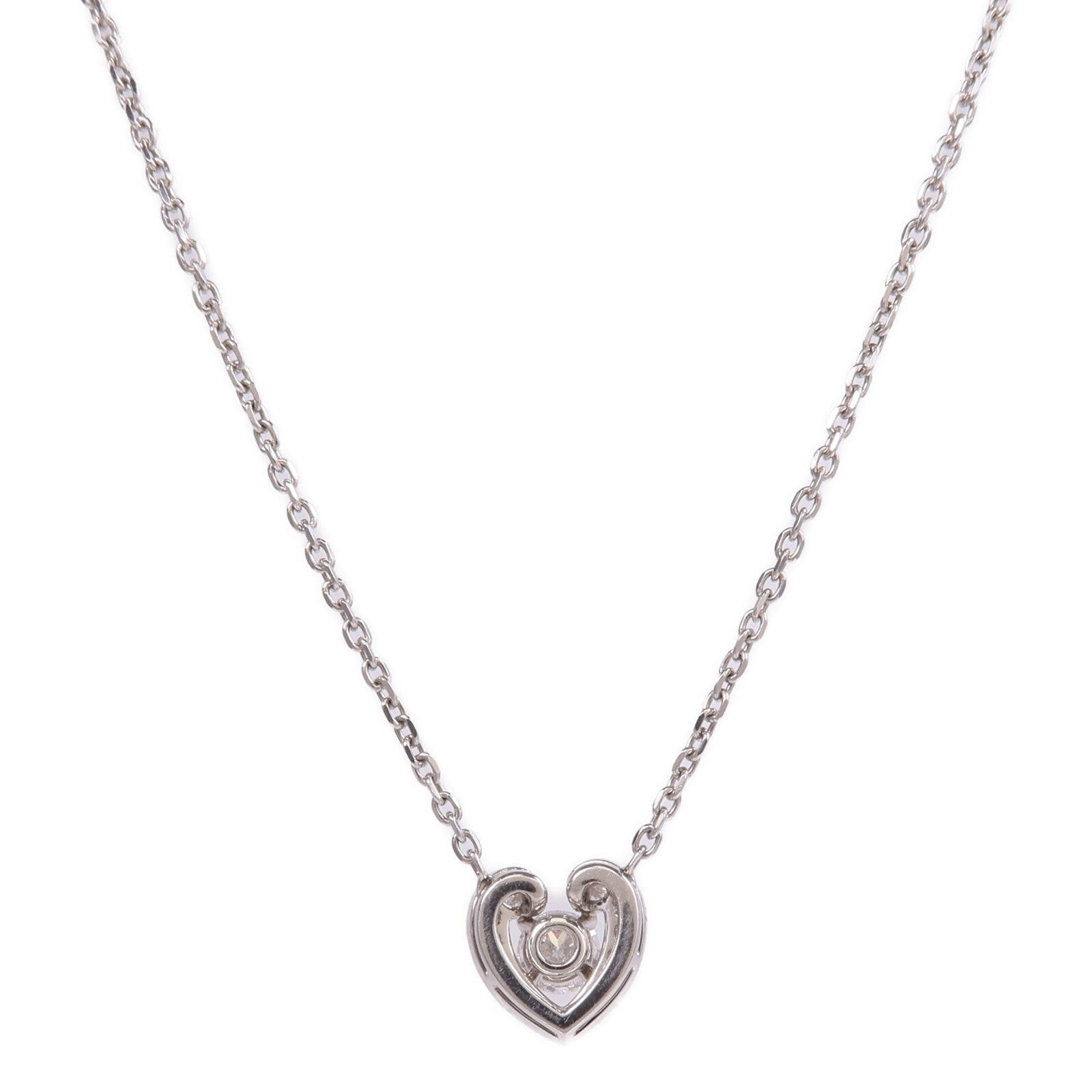 CARTIER PT950鉑金/18K白金Diamond Necklace鑽石項鍊