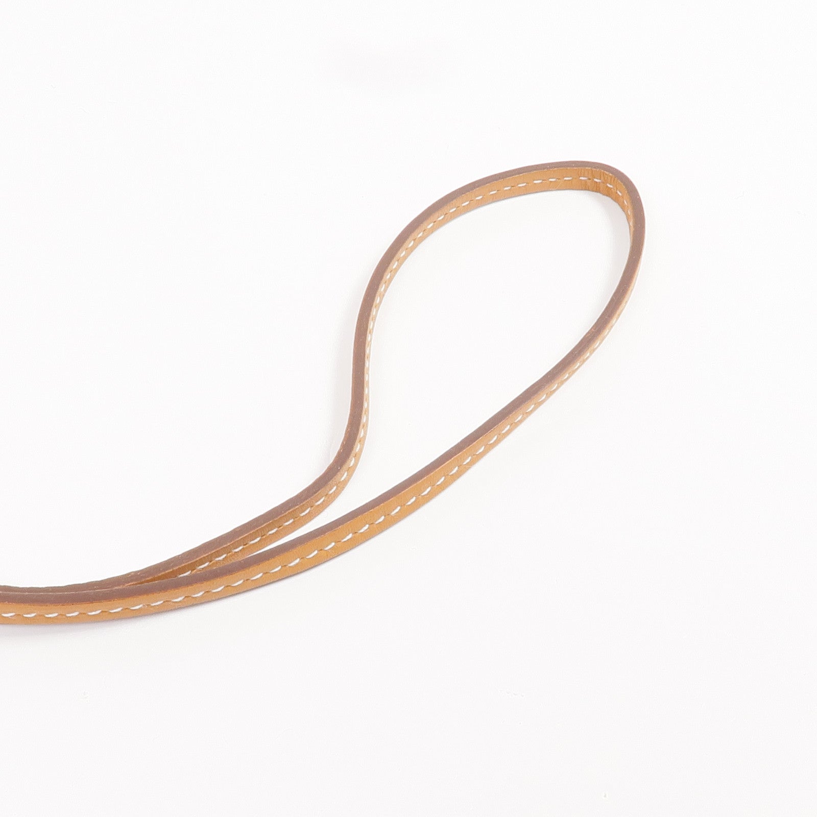 HERMES Swift/Butler皮革Paddock Bombe銀扣掛飾