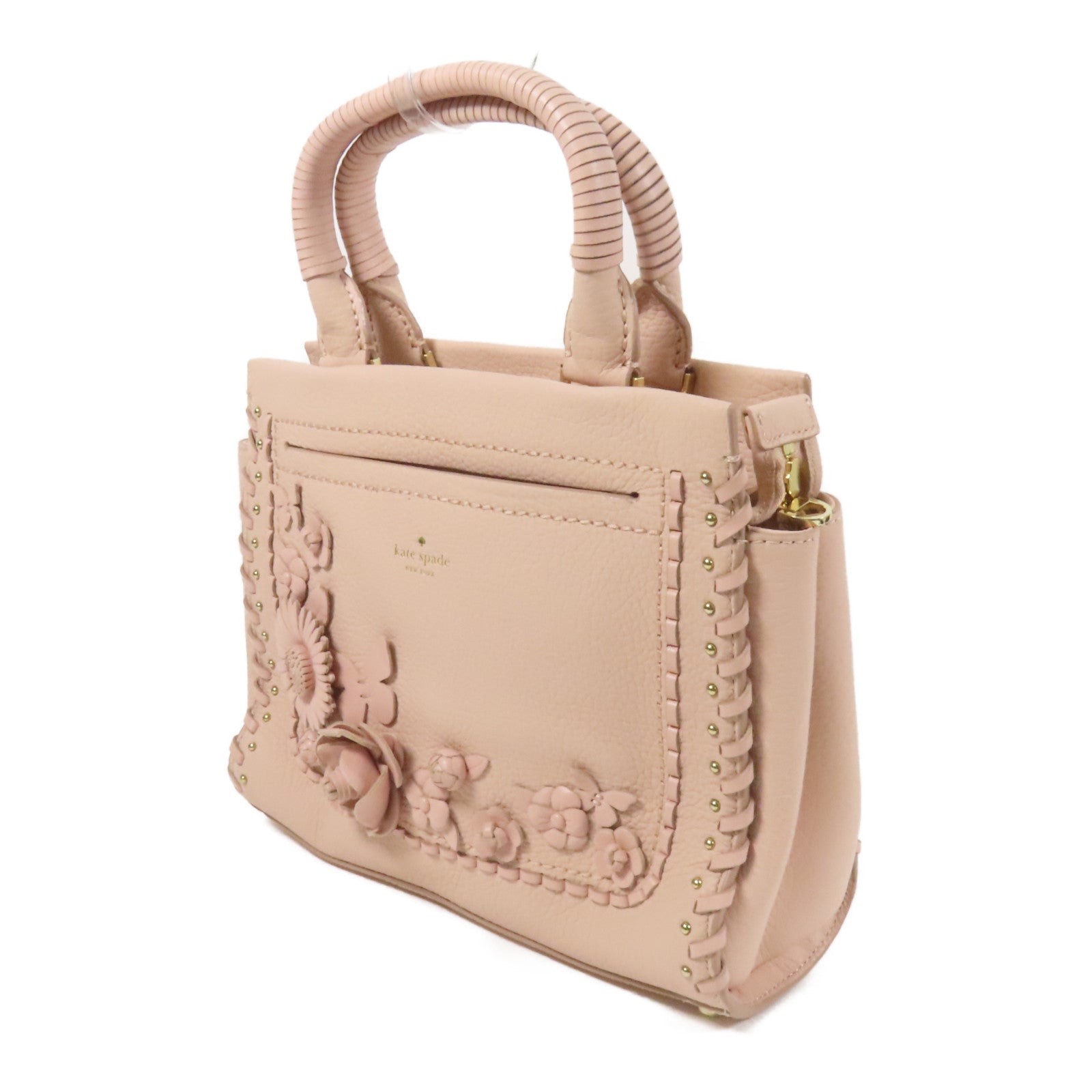 Kate Spade 牛皮皮革Shoulder Bag金扣手挽肩背兩用袋