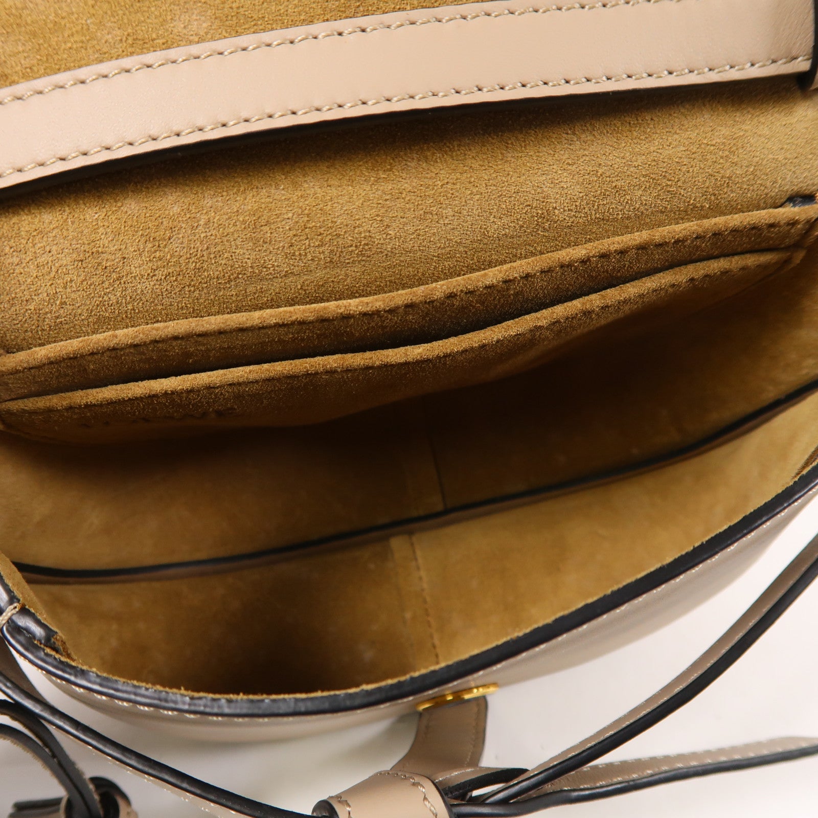 LOEWE 牛皮皮革Mini Gate金扣肩背袋