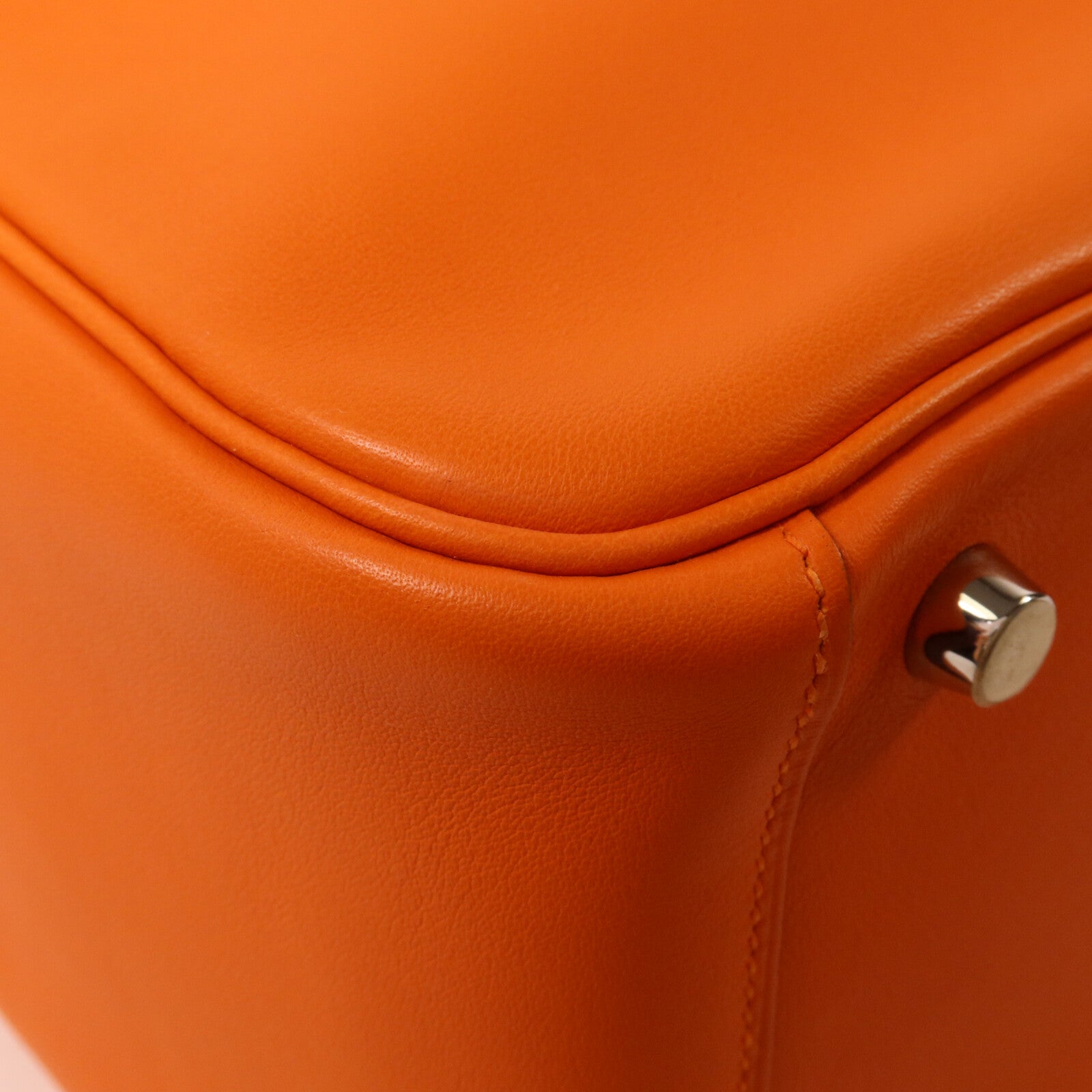 HERMES Swift皮革Lindy 26手挽肩背兩用袋Feu
