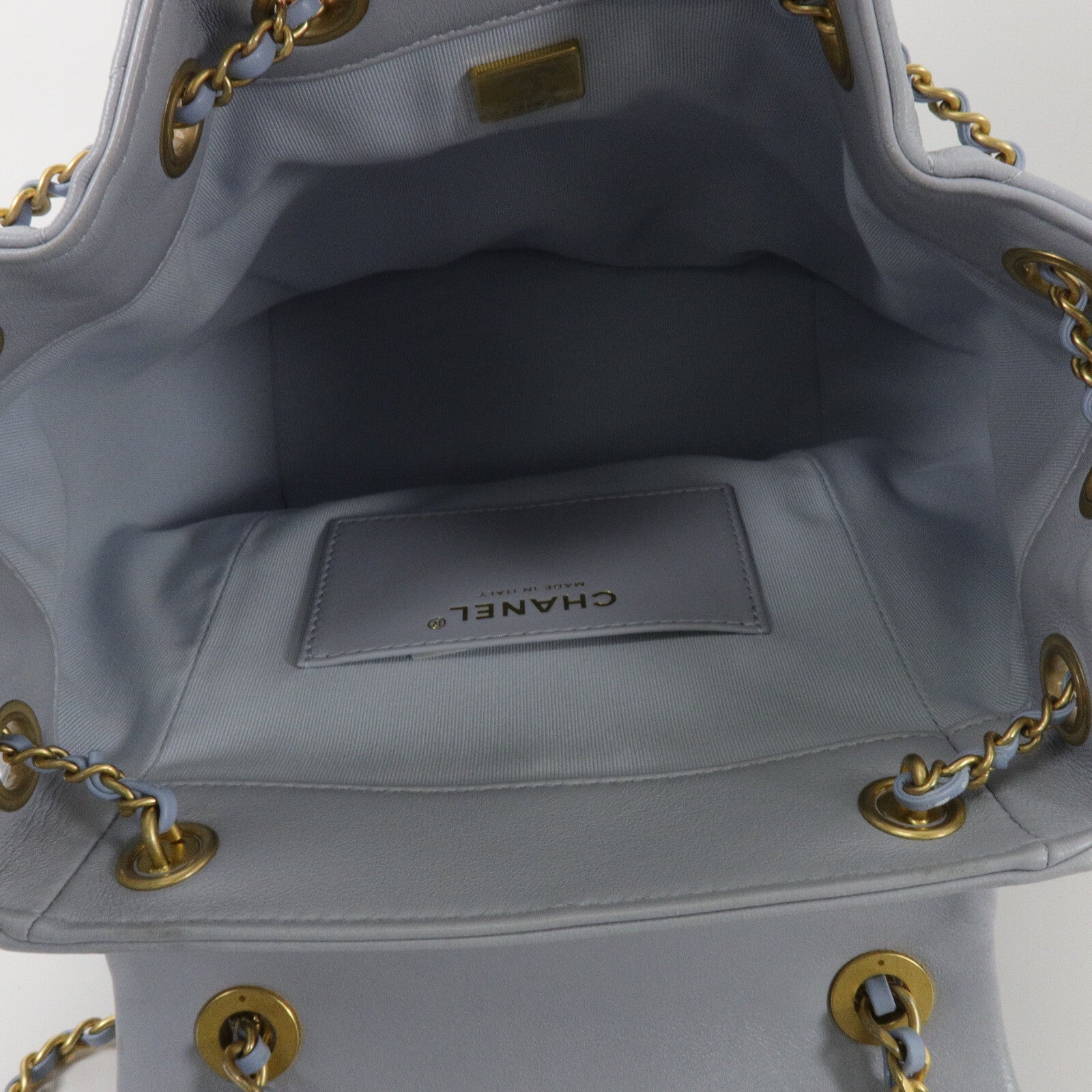 CHANEL 羊皮皮革Chanel 19 Backpack背包
