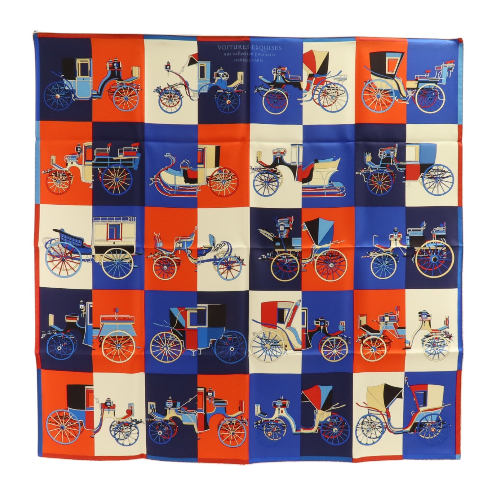 HERMES 絲質Scarf 90x90cm絲巾