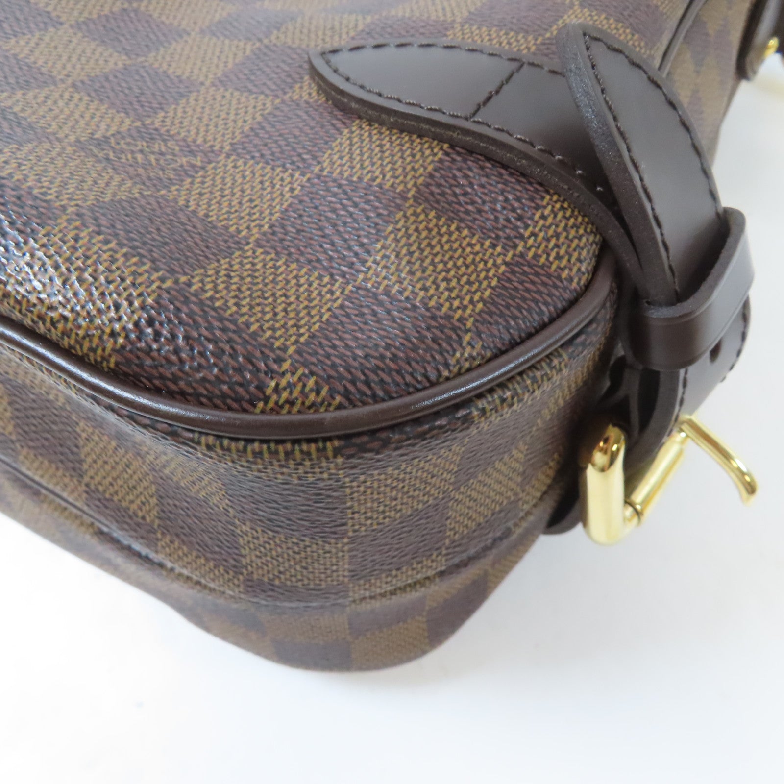 LOUIS VUITTON 【激減優惠】Damier Highbury金扣肩背袋啡色