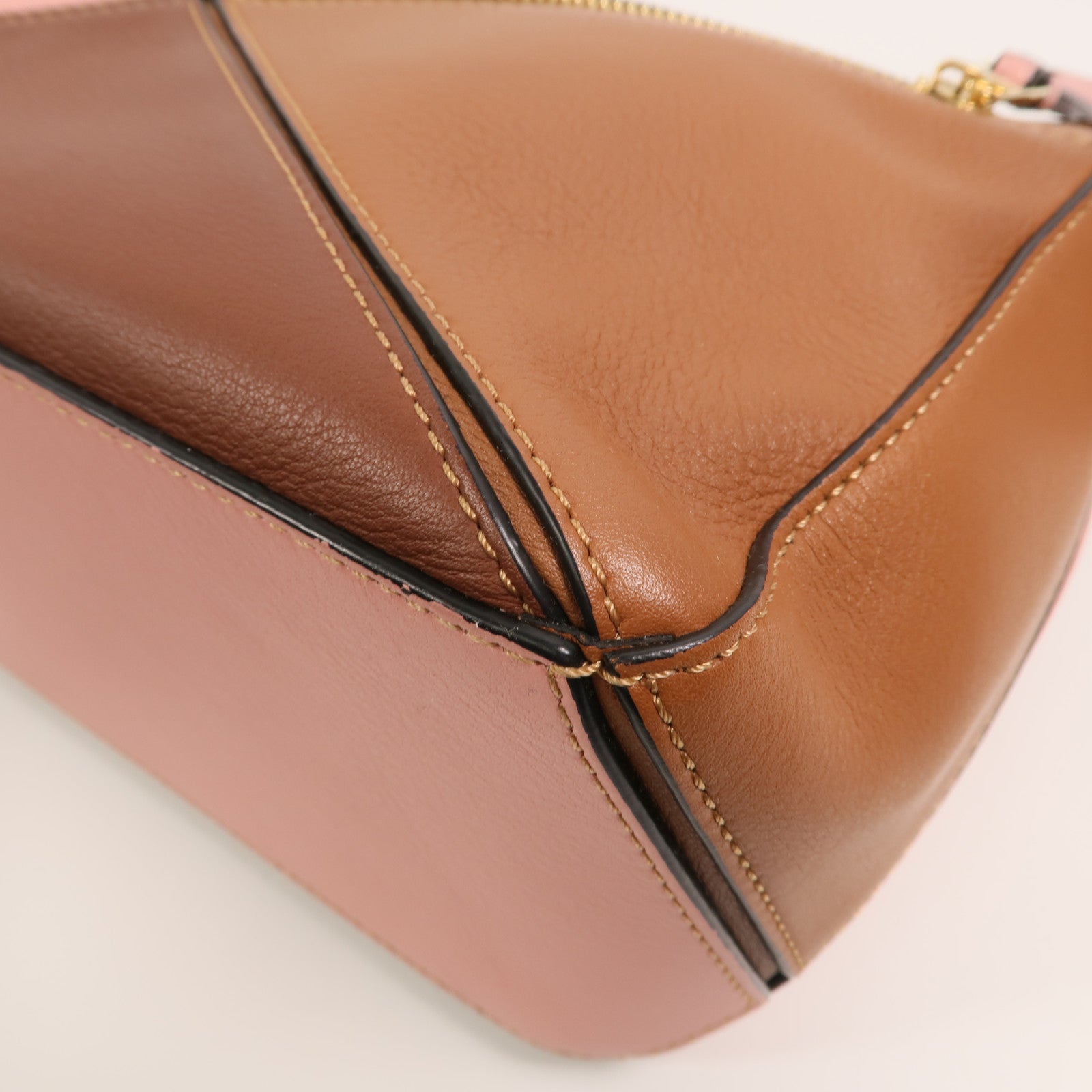 LOEWE 牛皮皮革Puzzle Small手挽肩背兩用袋