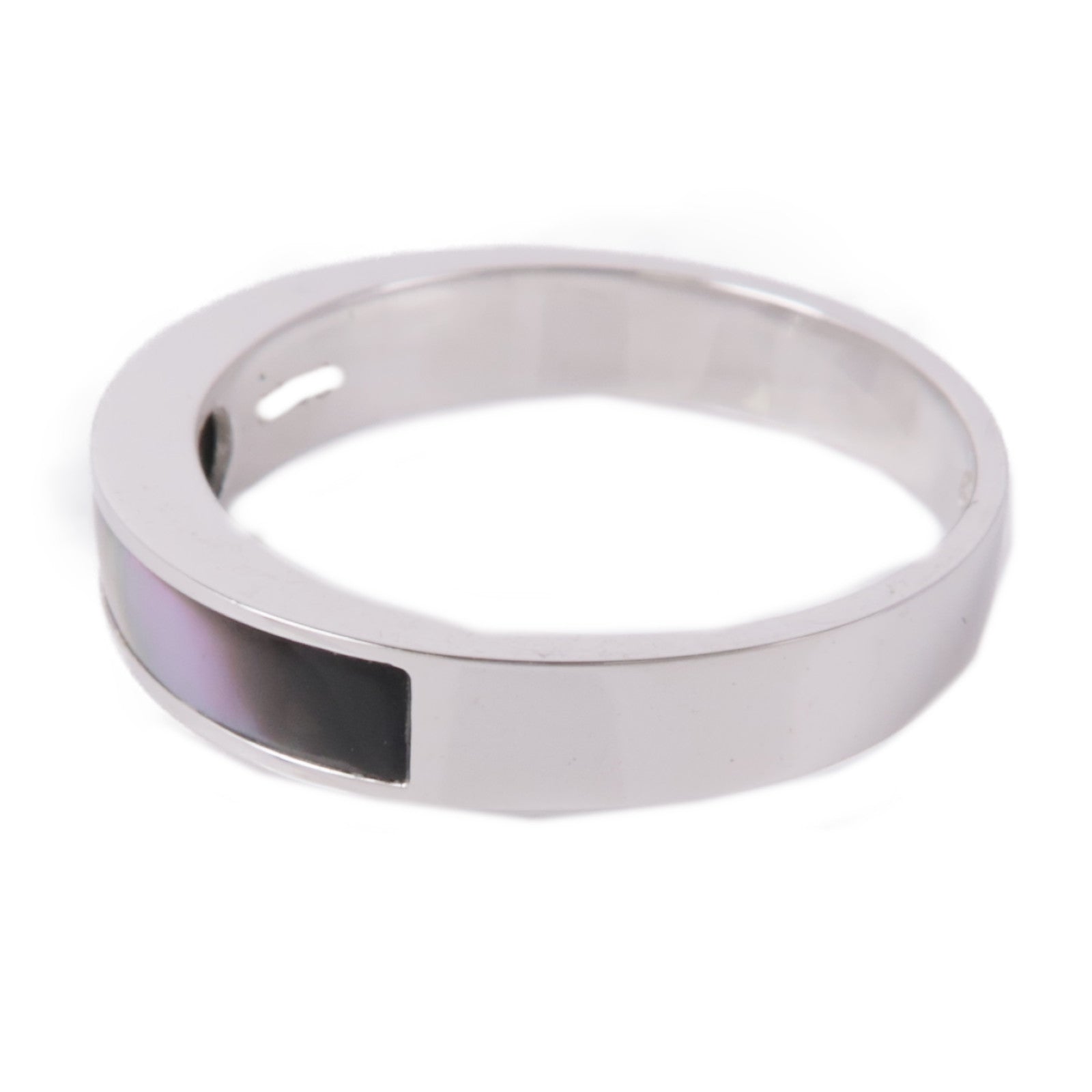 JEWELRY 【激減優惠】18K白金/珍珠母貝Diamond Ring鑽石戒指US#6.25