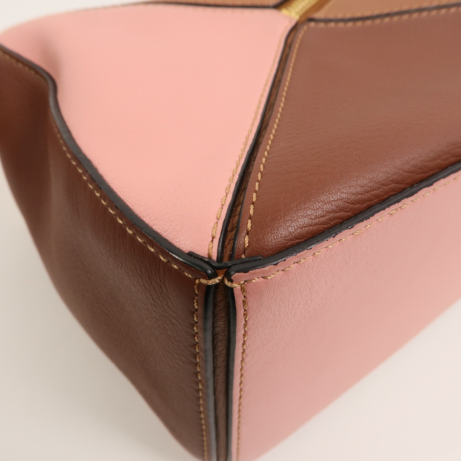 LOEWE 牛皮皮革Puzzle Small手挽肩背兩用袋