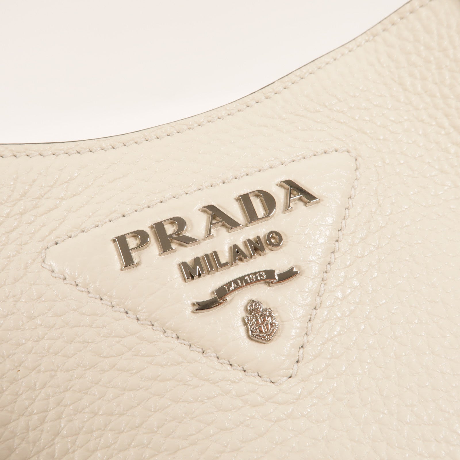 PRADA 牛皮皮革Vitello Daino Leather肩背袋