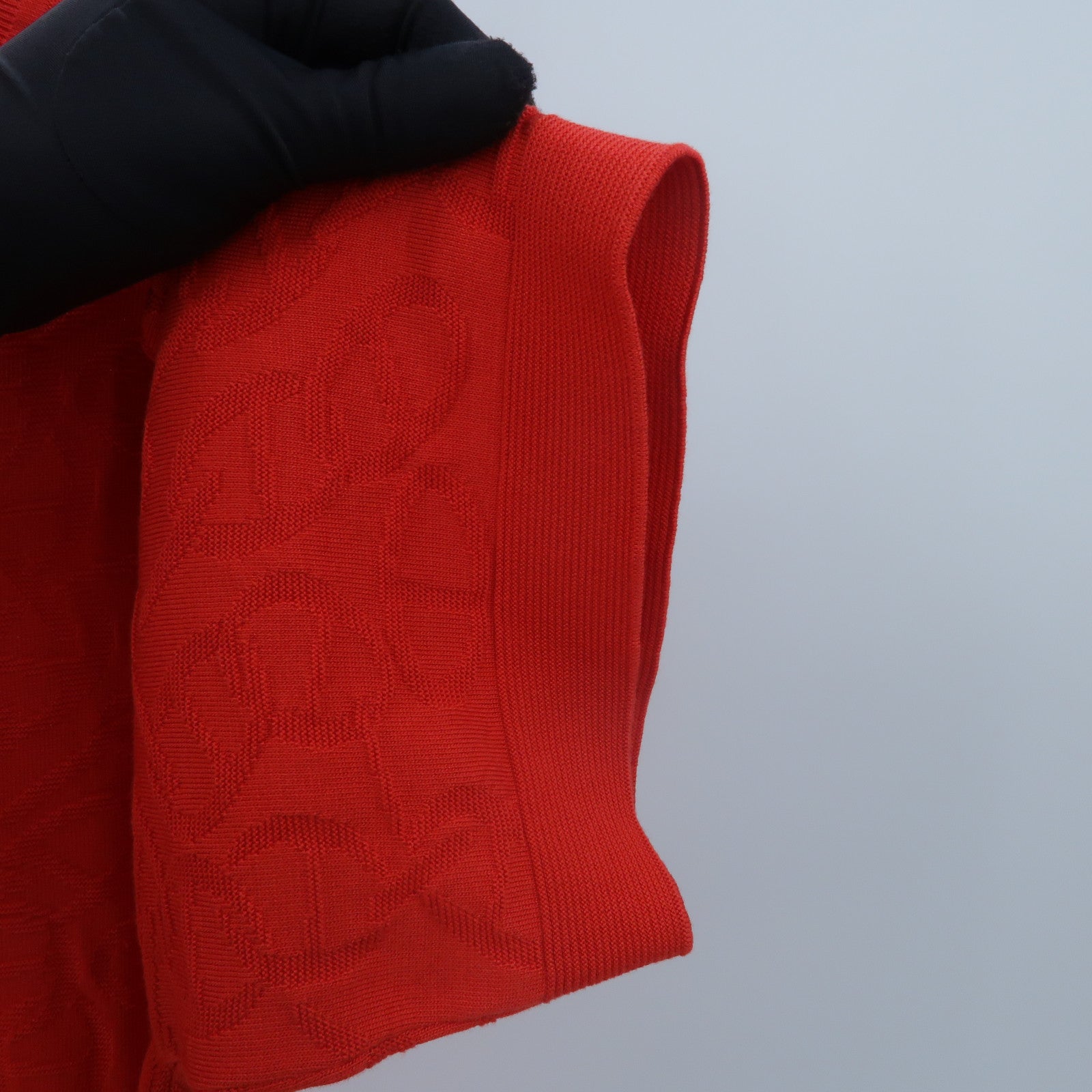 HERMES Silk/Cotton Naoussa Chaine Short Knitwear上衣