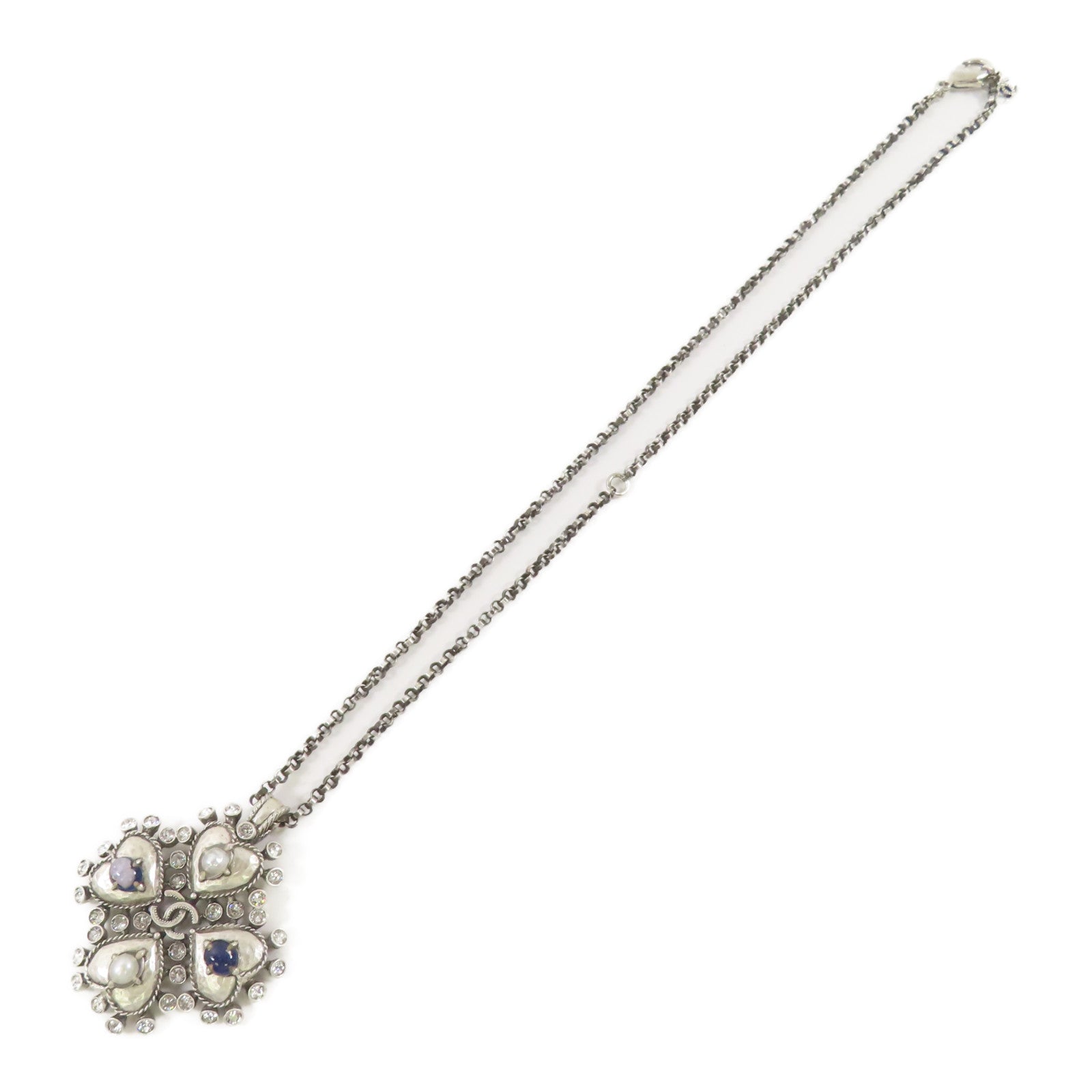CHANEL 金屬/水晶Necklace項鍊