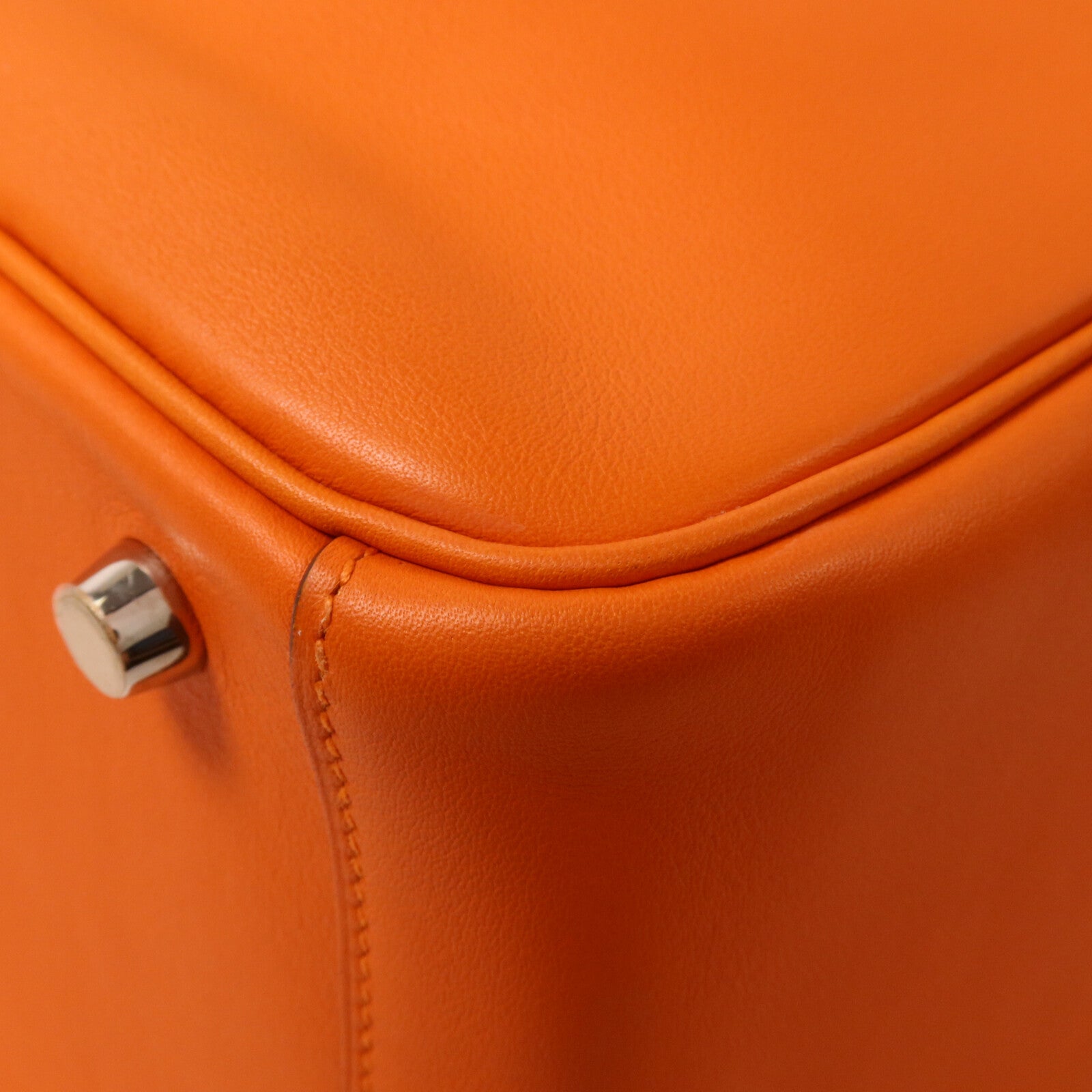 HERMES Swift皮革Lindy 26手挽肩背兩用袋Feu