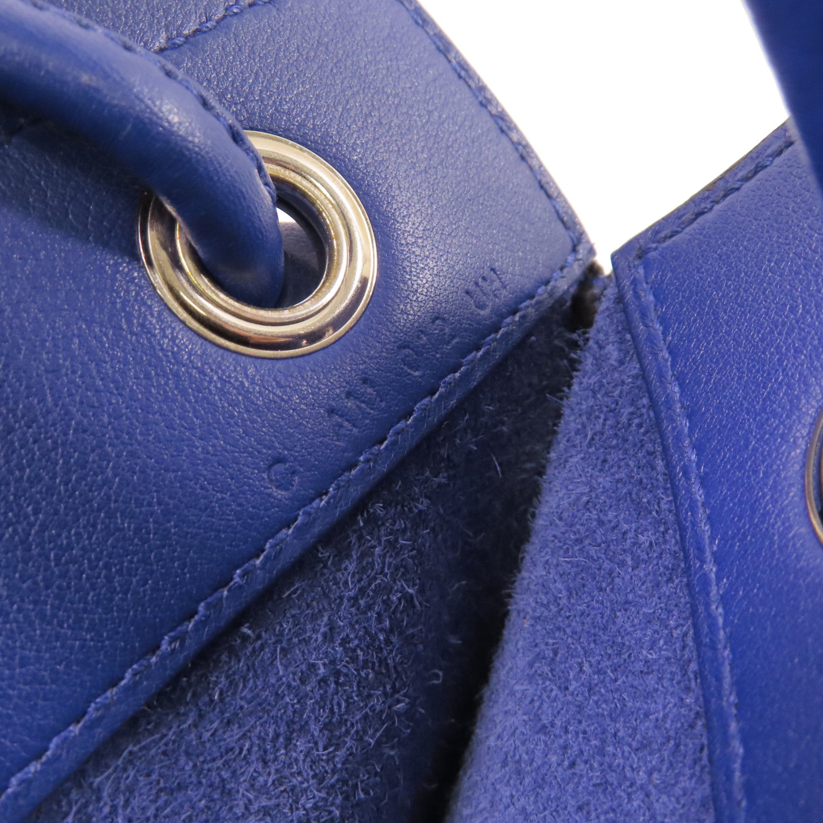 HERMES Swift皮革Aline Shoulder Bag銀扣肩背袋7T Bleu Electrique/電光藍色