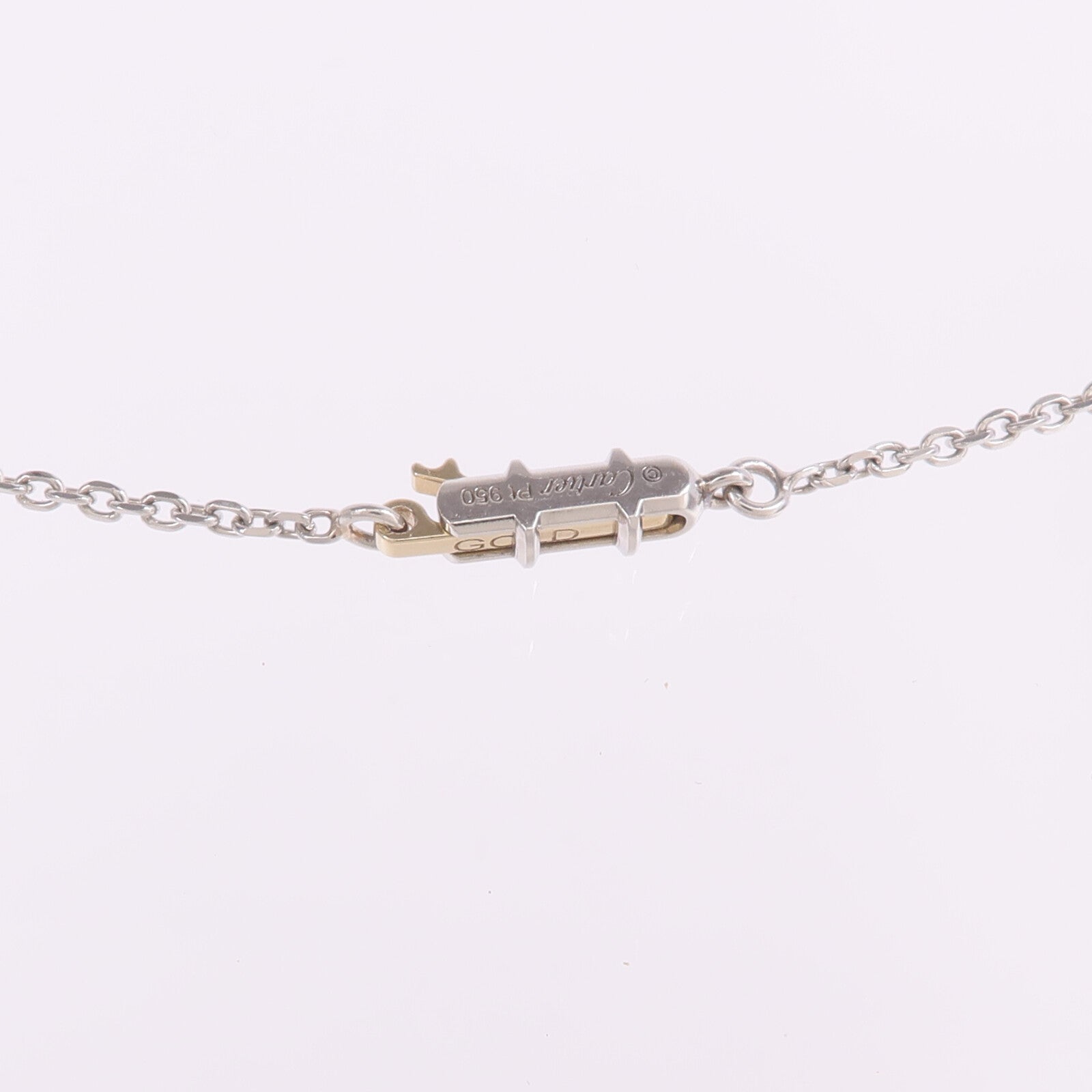 CARTIER PT950鉑金/18K白金Diamond Necklace鑽石項鍊