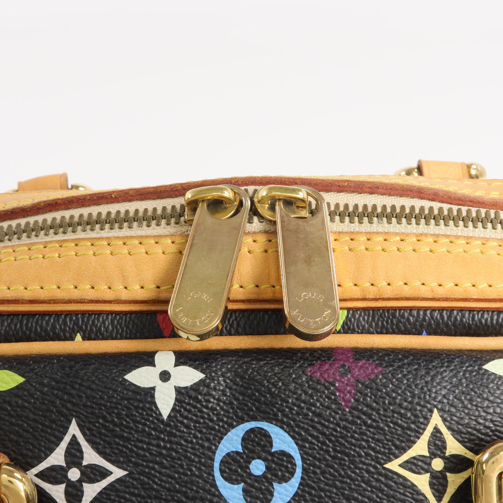 LOUIS VUITTON Monogram Multicolore Priscilla金扣手挽袋