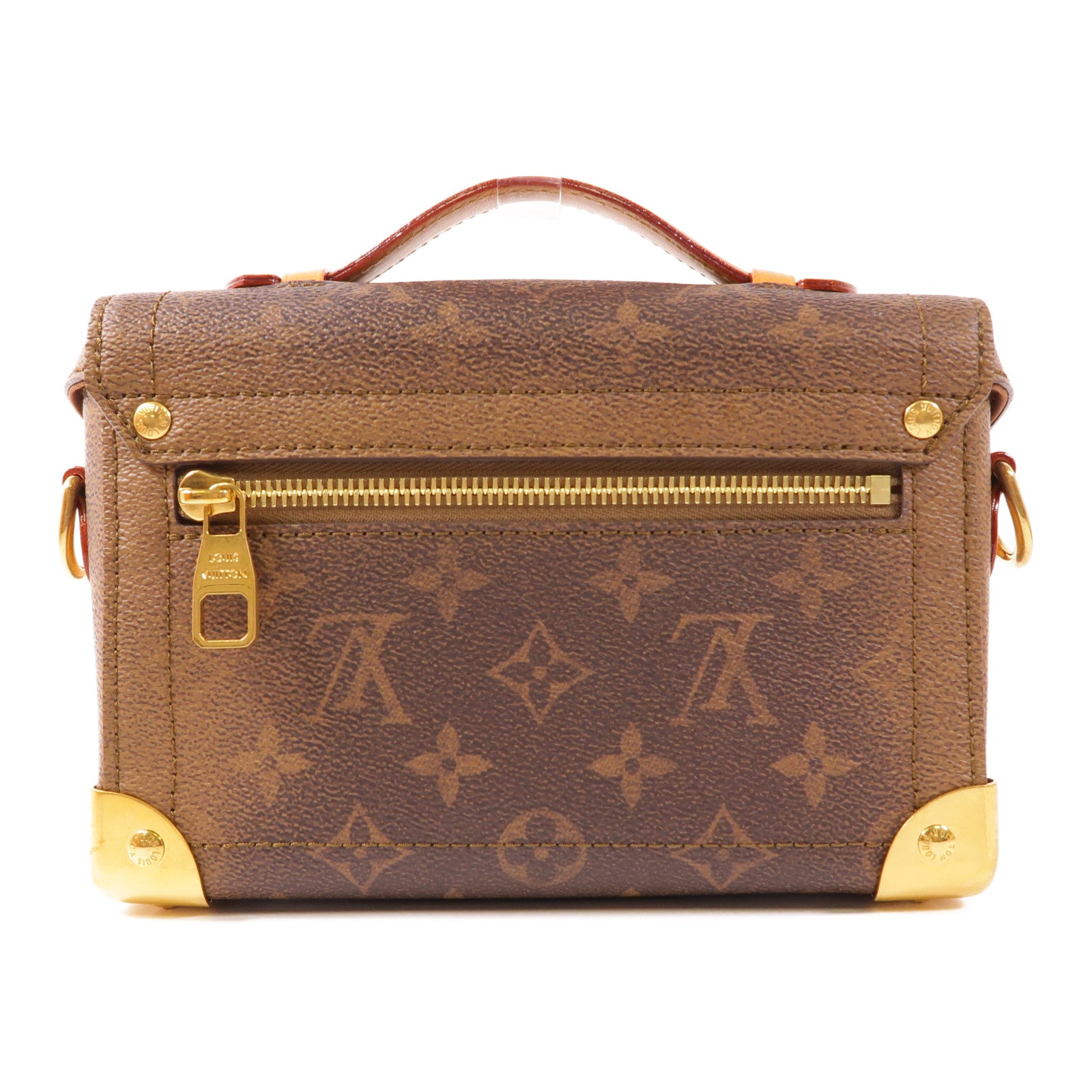 LOUIS VUITTON LV GHW Soul Trunk 2 Way Bag M11535 Monogram Dust Brown