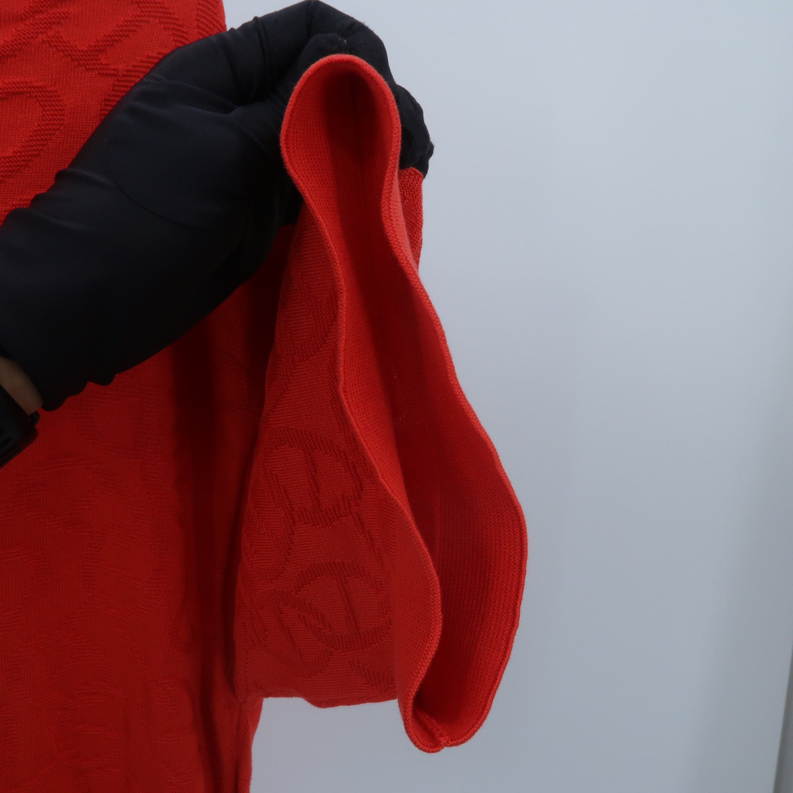 HERMES Silk/Cotton Naoussa Chaine Short Knitwear上衣
