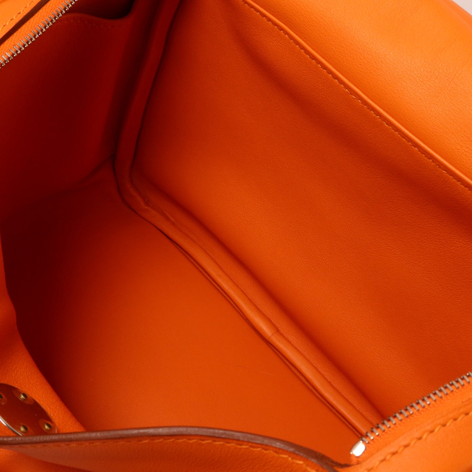 HERMES Swift皮革Lindy 26手挽肩背兩用袋Feu