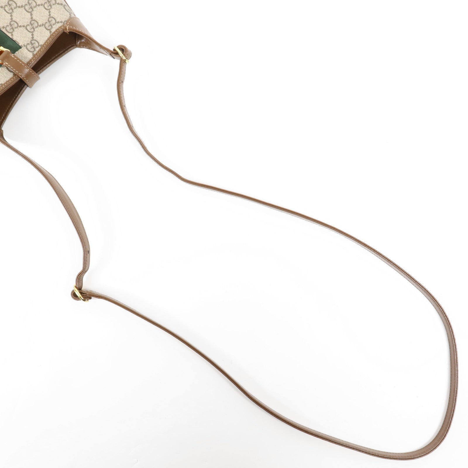 GUCCI 塗層帆布Jackie 1961 Mini Bag金扣手挽肩背兩用袋