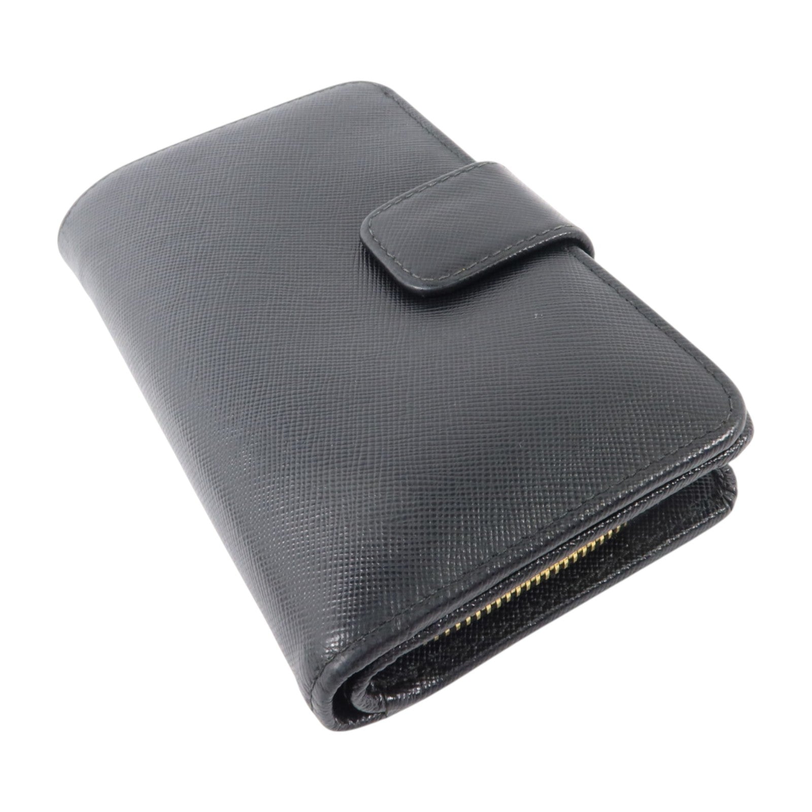 PRADA Saffiano皮革Bifold Wallet錢包