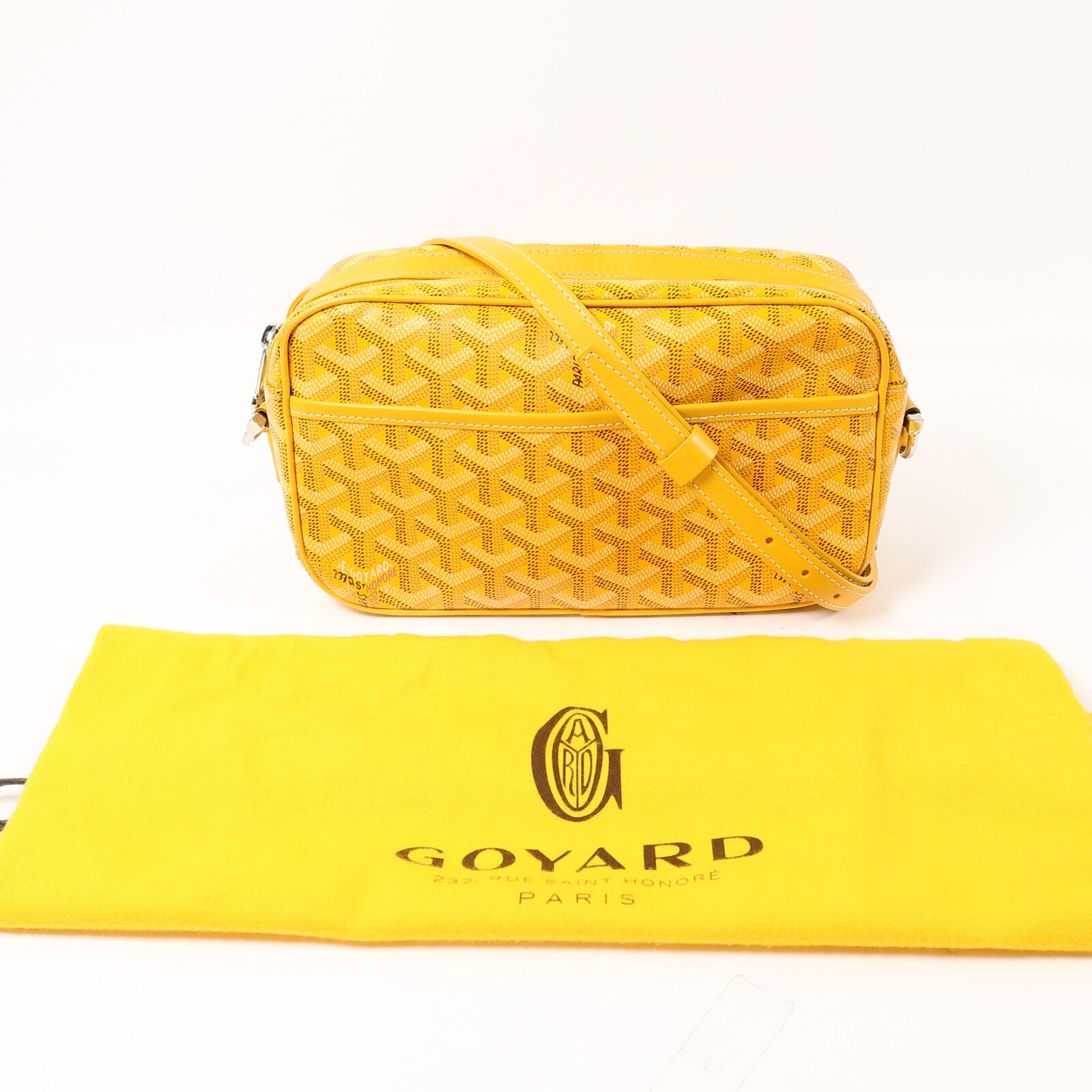 GOYARD 塗層帆布Sac Cap Vert肩背袋