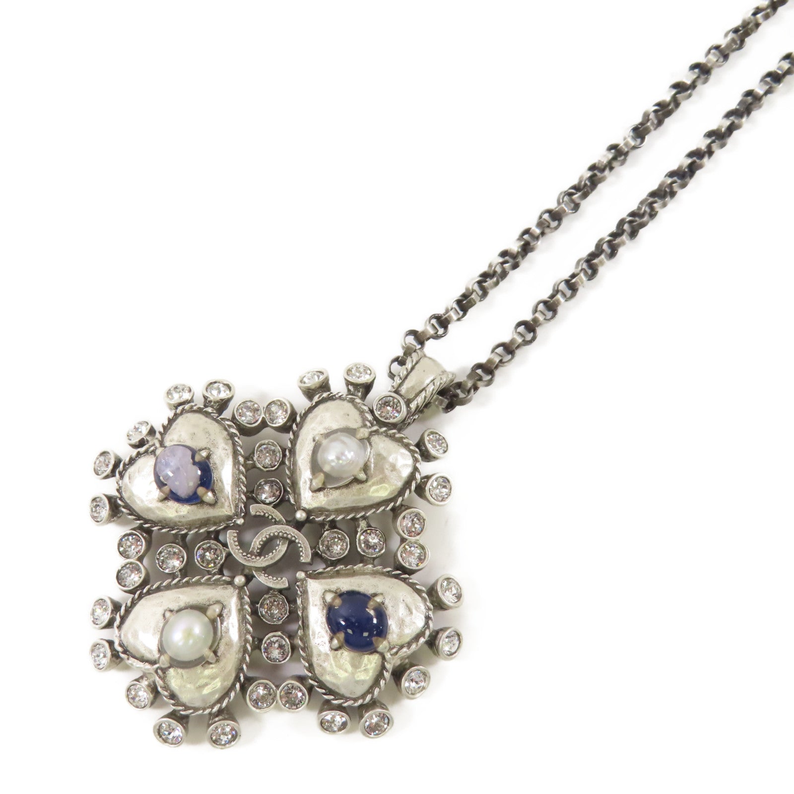 CHANEL 金屬/水晶Necklace項鍊