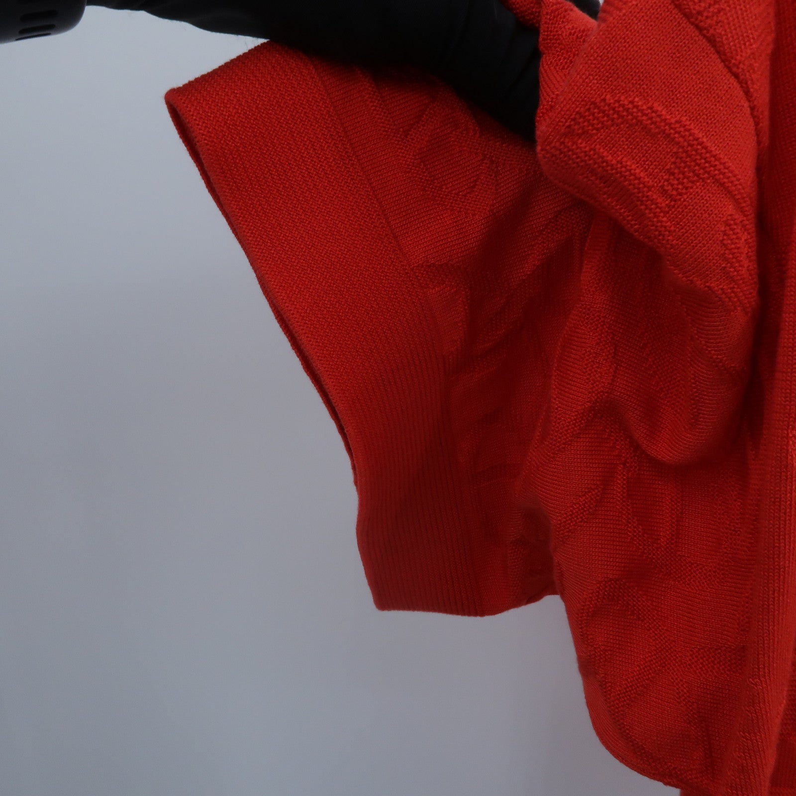 HERMES Silk/Cotton Naoussa Chaine Short Knitwear上衣