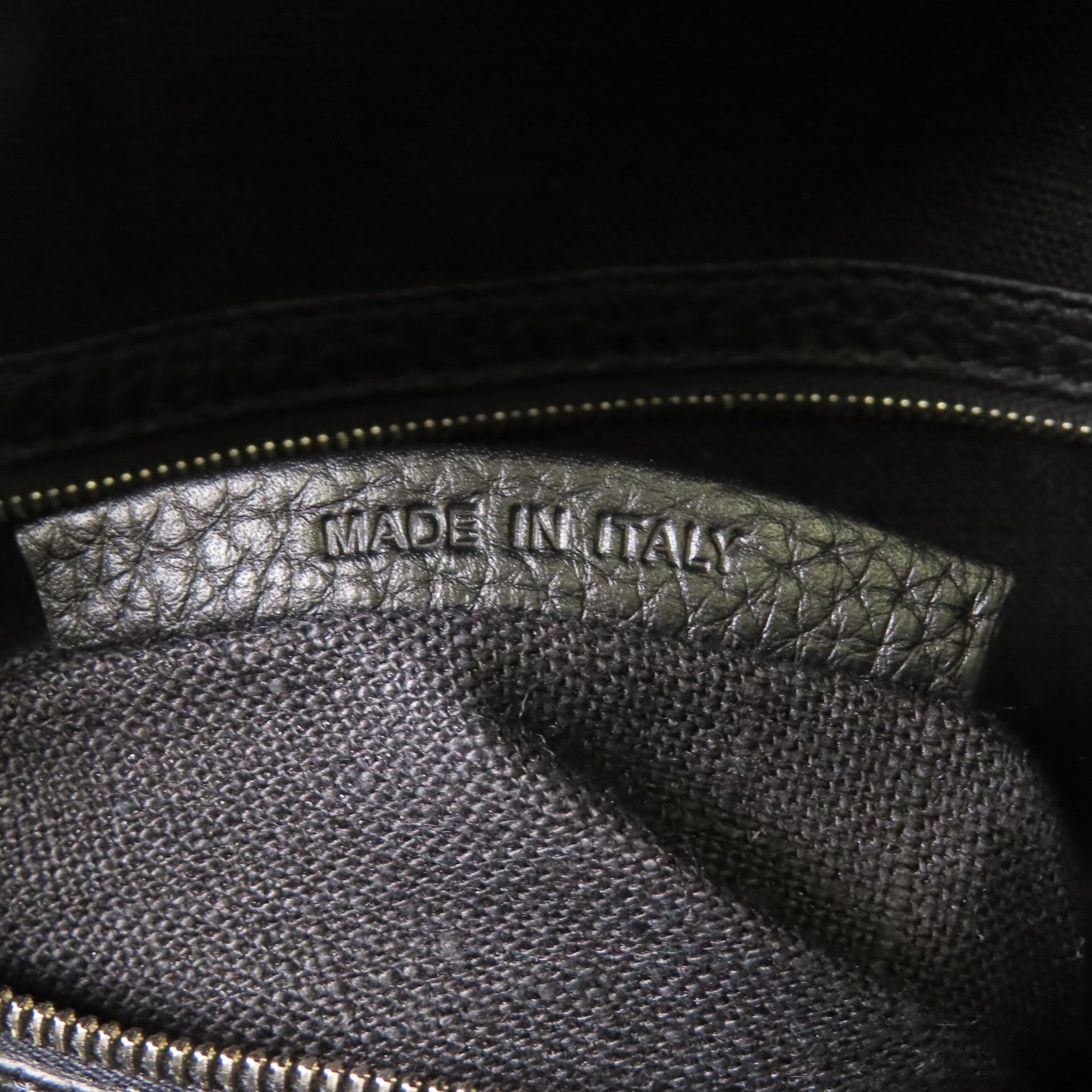 FENDI【激減優惠】 牛皮皮革Faces Selleria Backpack銀扣背包