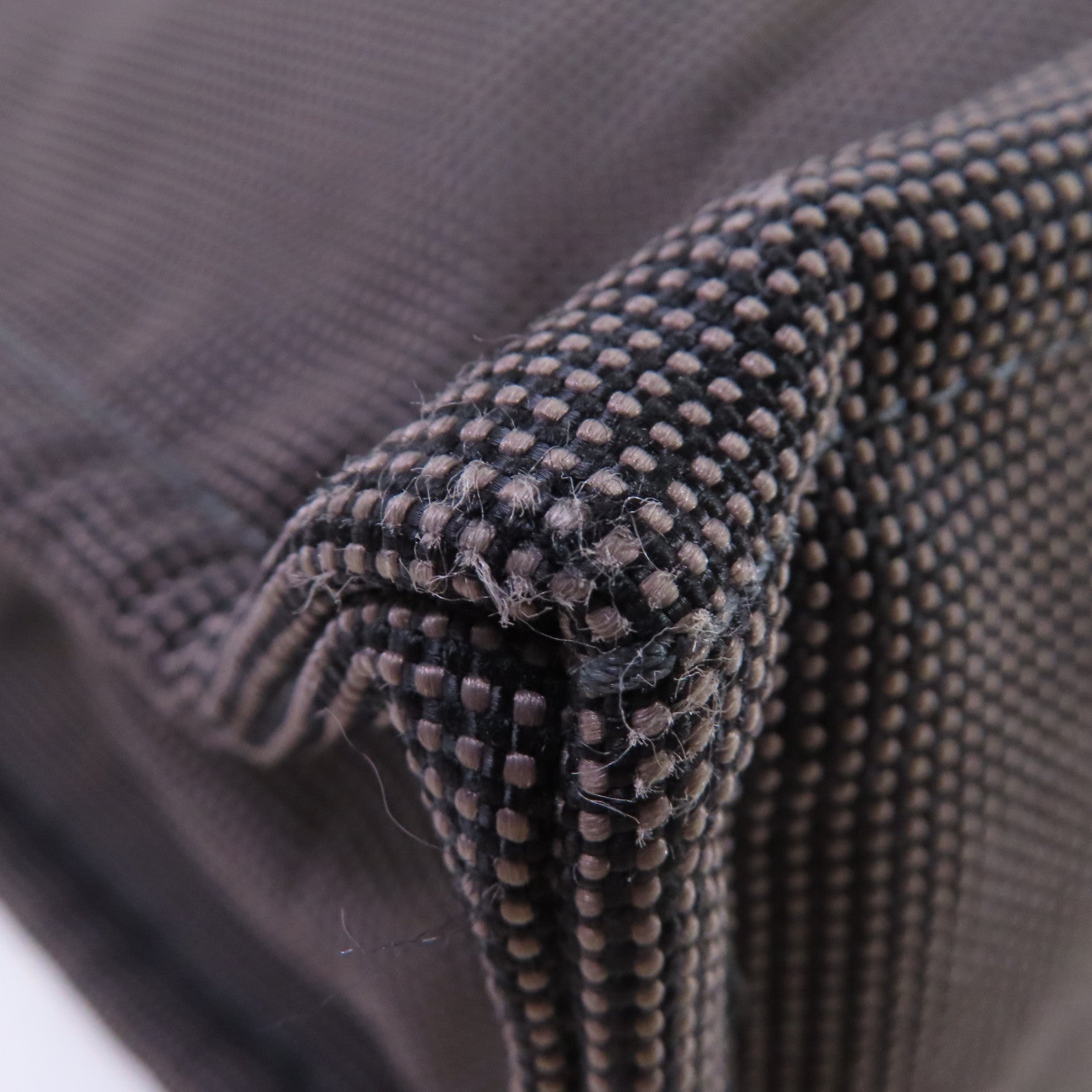 HERMES 帆布Fourre Tout Cabas MM Tote Bag銀扣手挽袋炭灰色